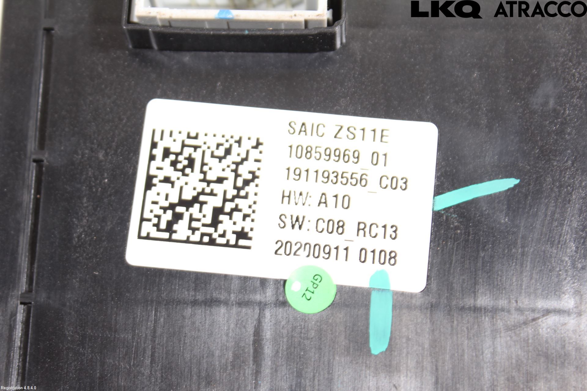 MG ZS EV 20- Växelspak