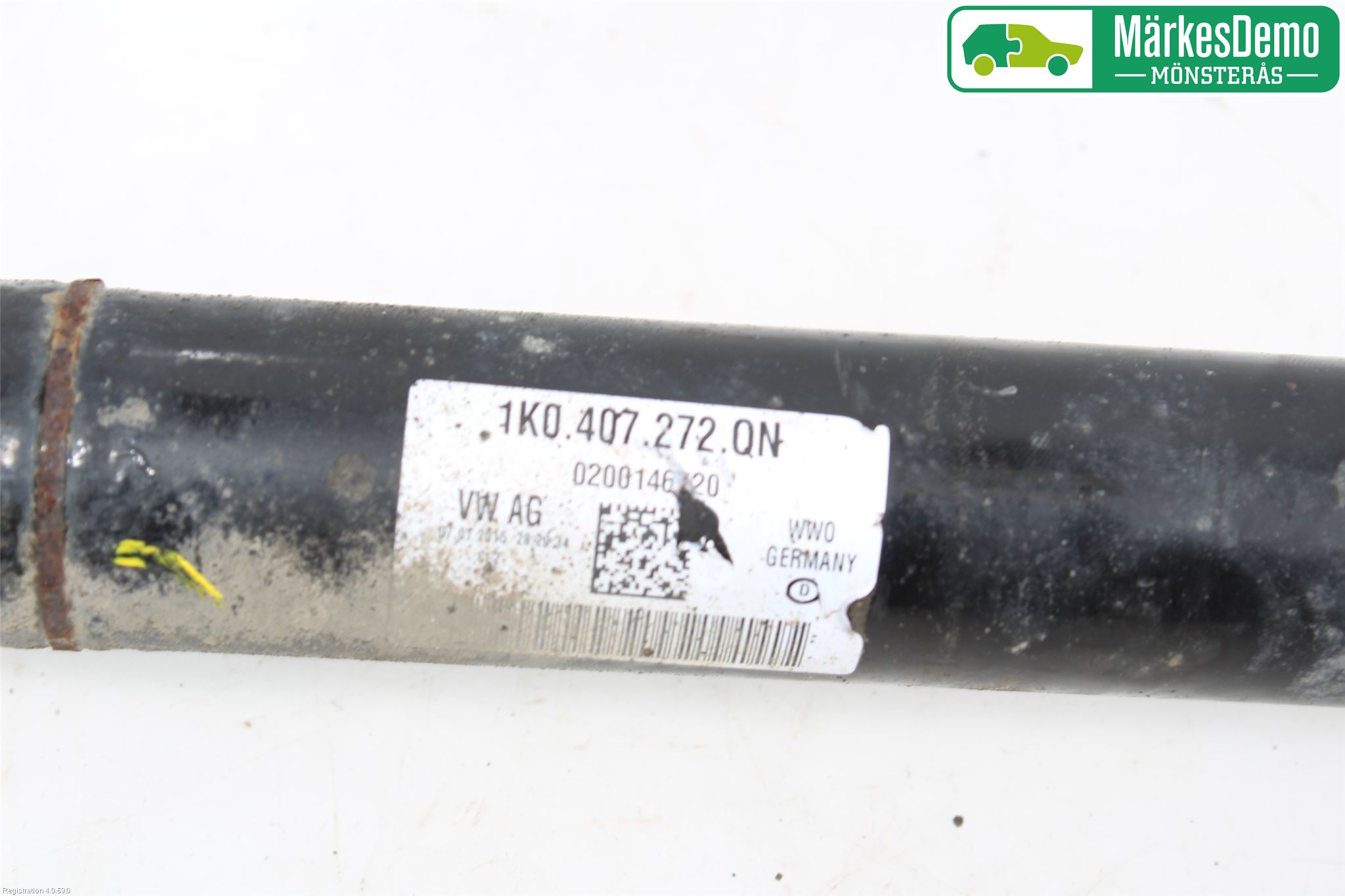 Volkswagen VW CADDY 11-15 Drivaxel Fram Höger