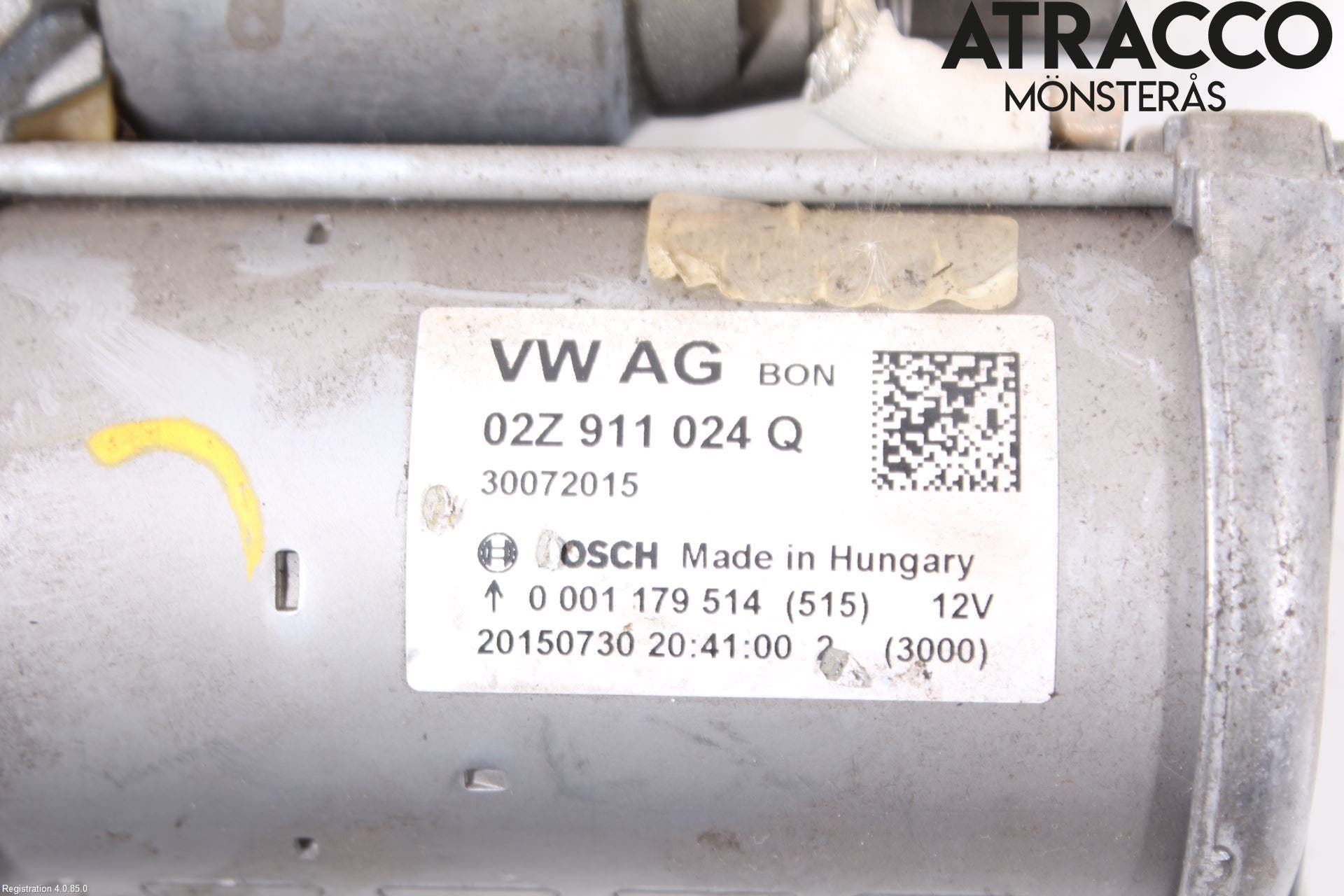 Volkswagen VW GOLF / E-GOLF VII 13-20 Startmotor