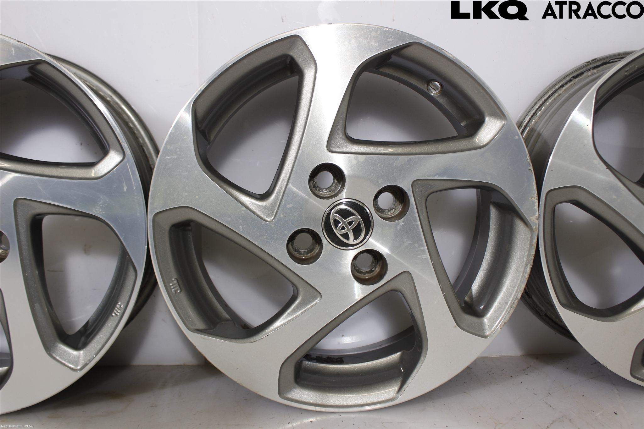 Toyota YARIS XP130 15-20 Fälgsats Aluminium