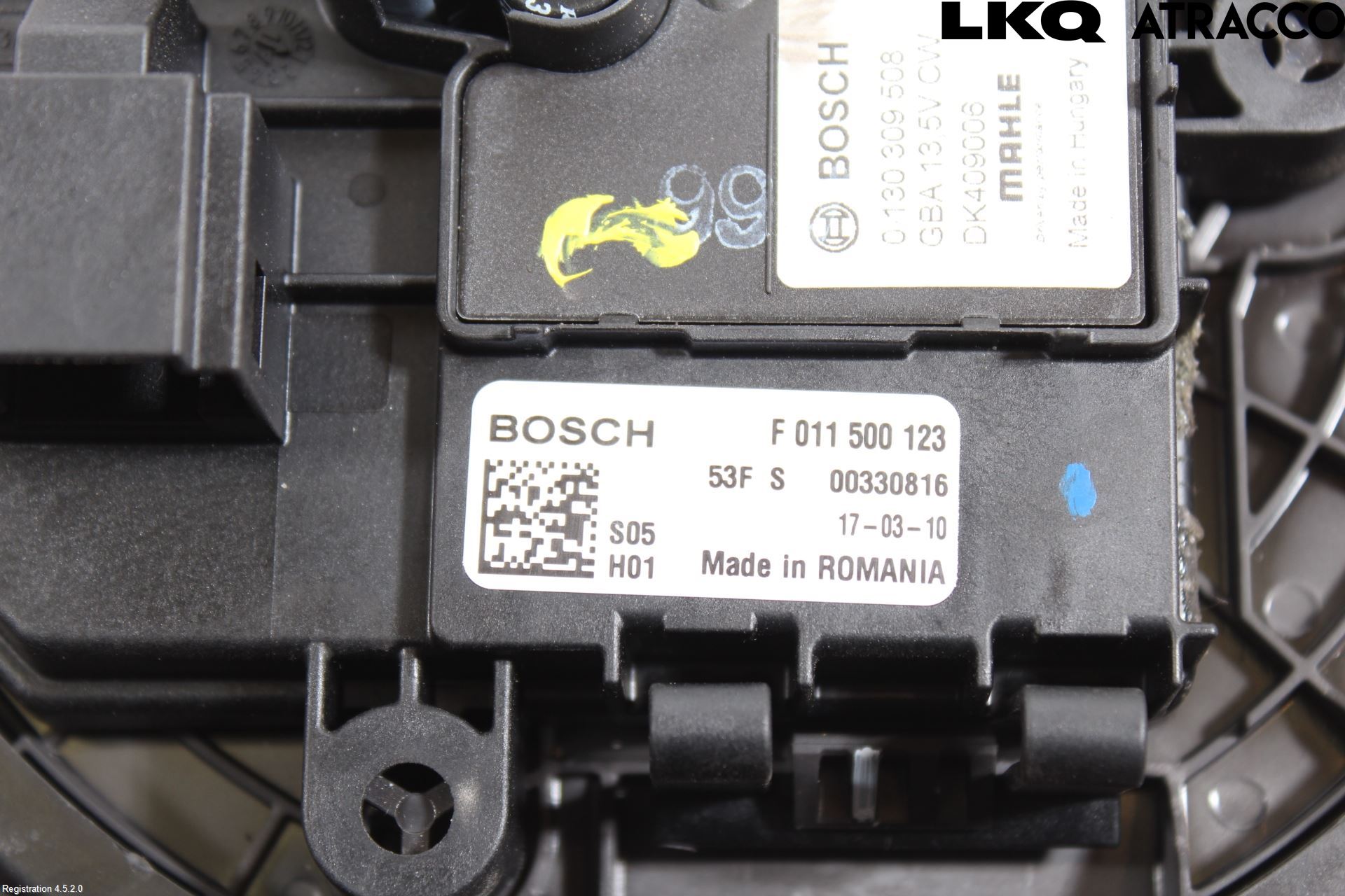 BMW 5 G30/G31/F90 17-23 Värmefläkt