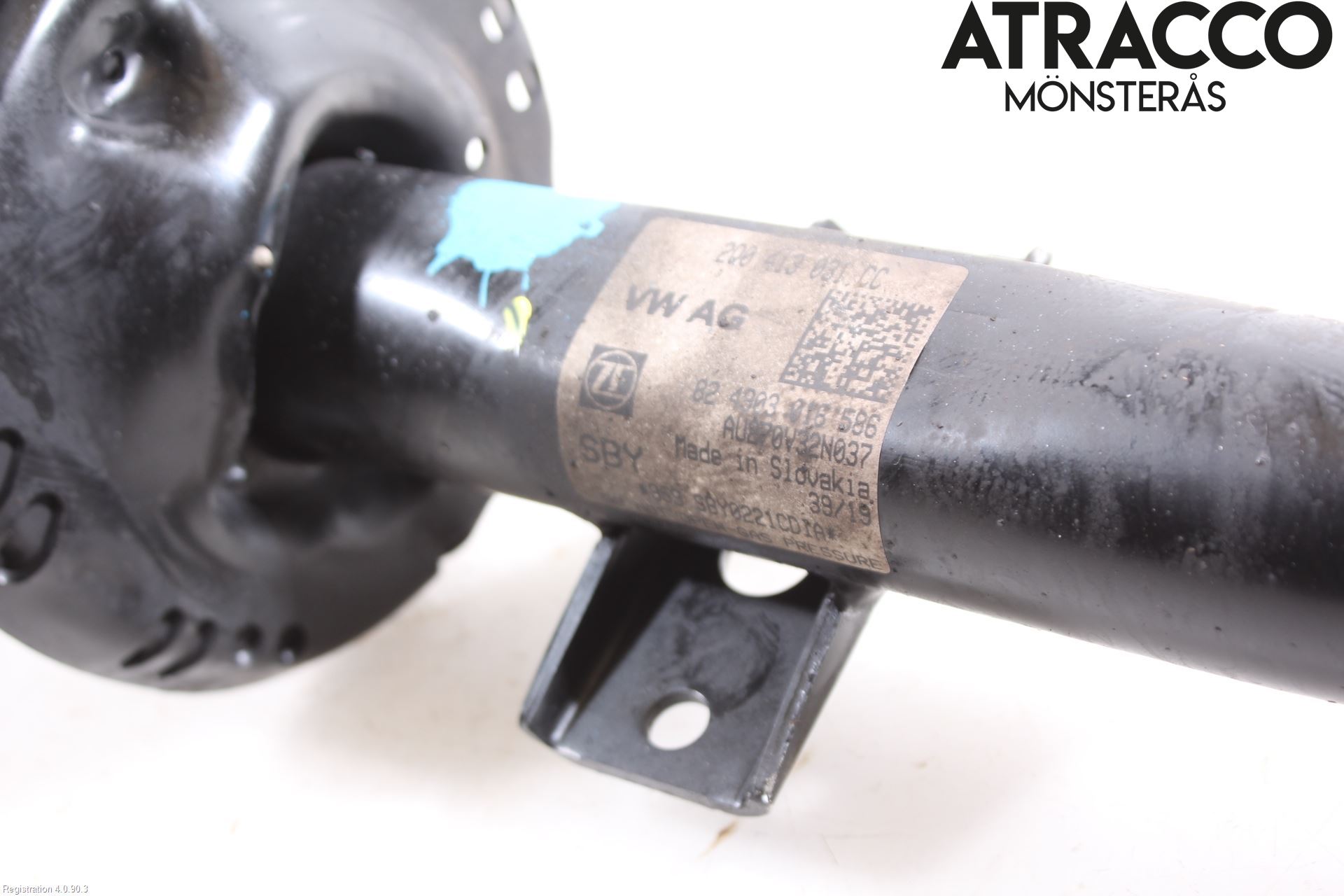 Audi A1 19- Fjäderben Fram Höger