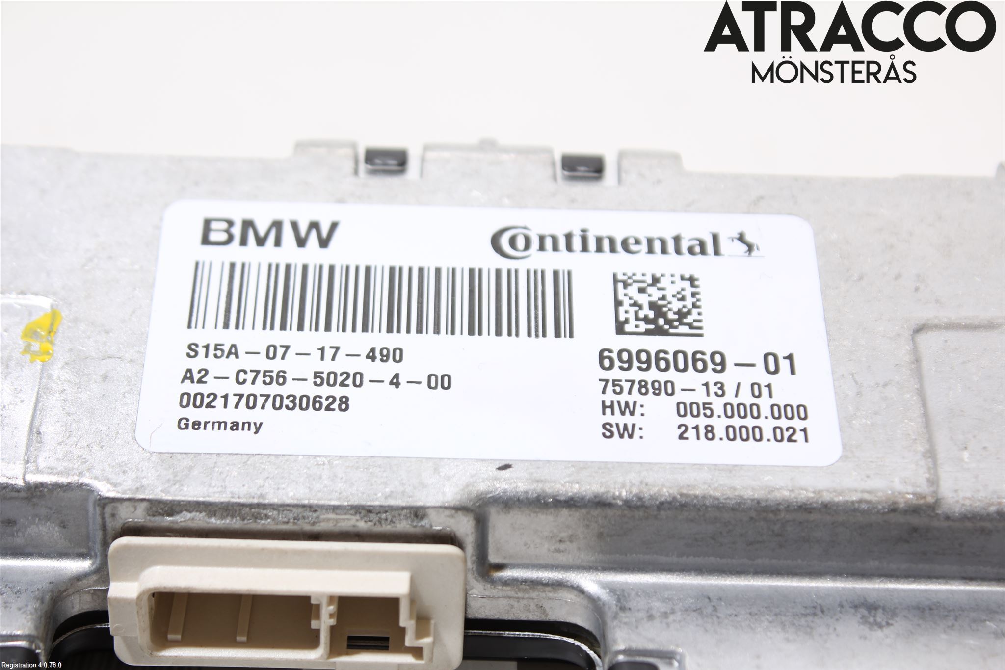 BMW 5 G30/G31/F90 17-23 Parkeringshjälp Kamera