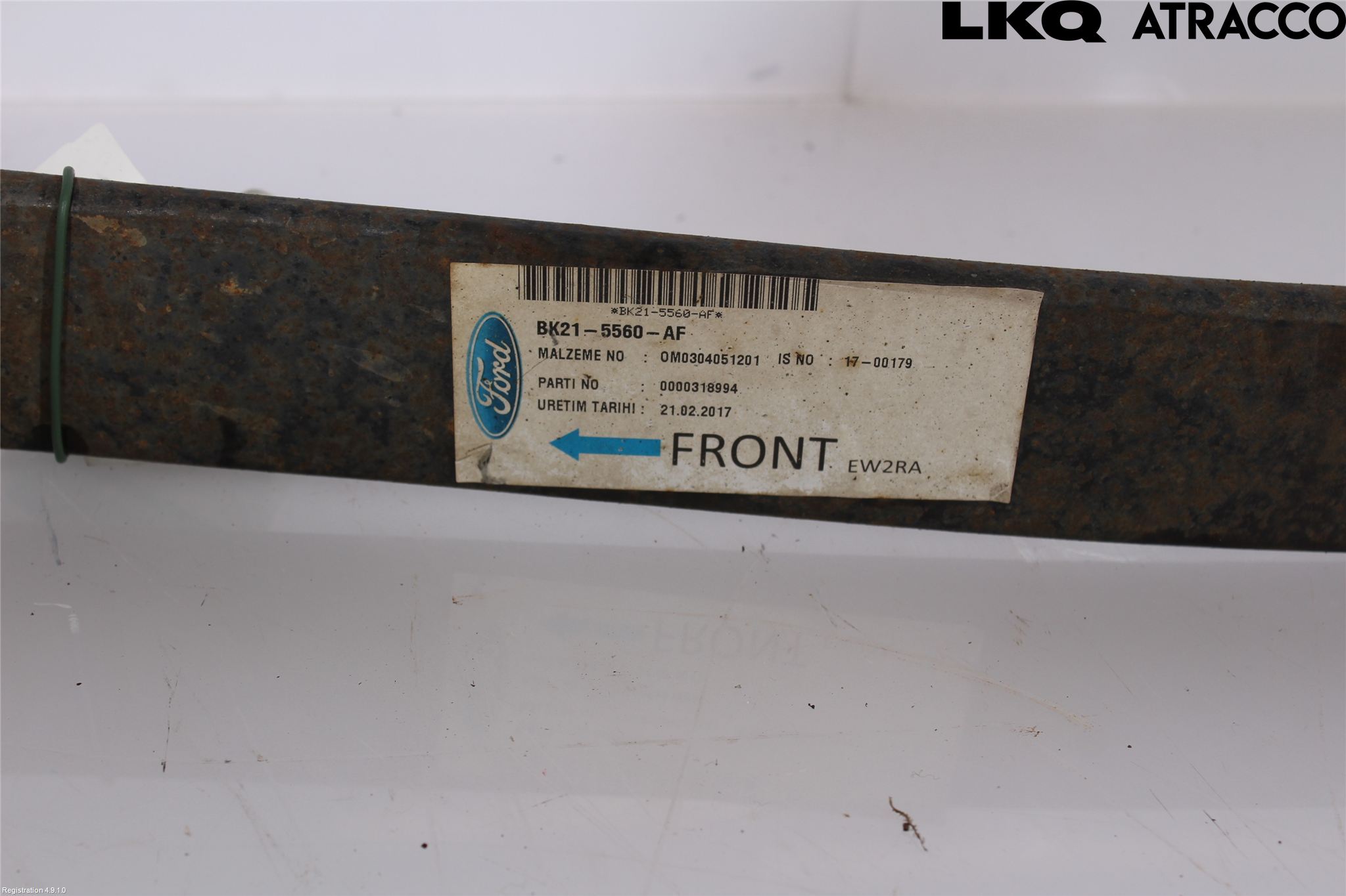 Ford TRANSIT SKÅP/BUSS 14-22 Fjäder Bak Blad