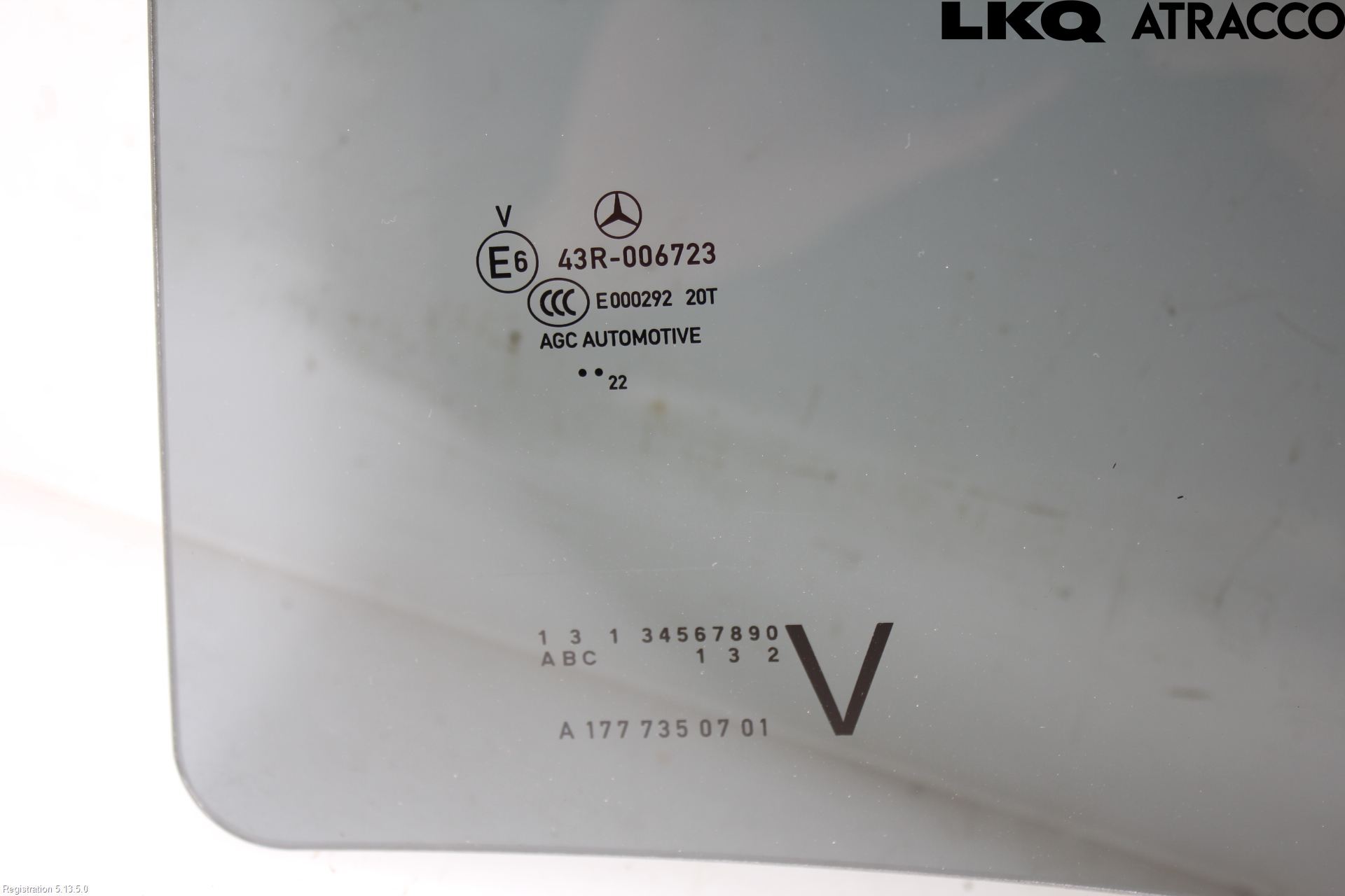 Mercedes-Benz MB A-KLASS (W177) 18- Dörruta Bak Vänster
