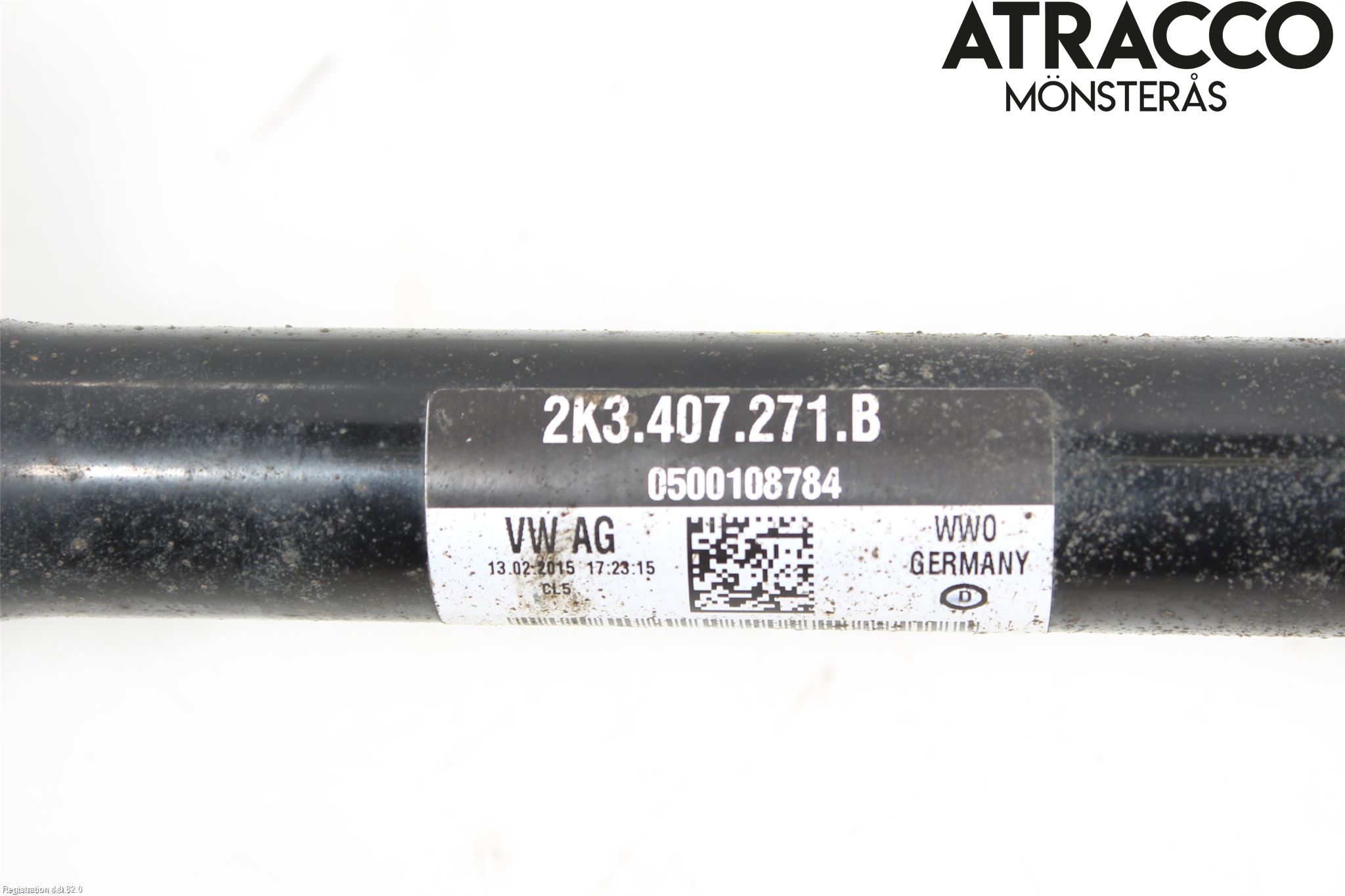 Volkswagen VW CADDY 11-15 Drivaxel Fram Vänster