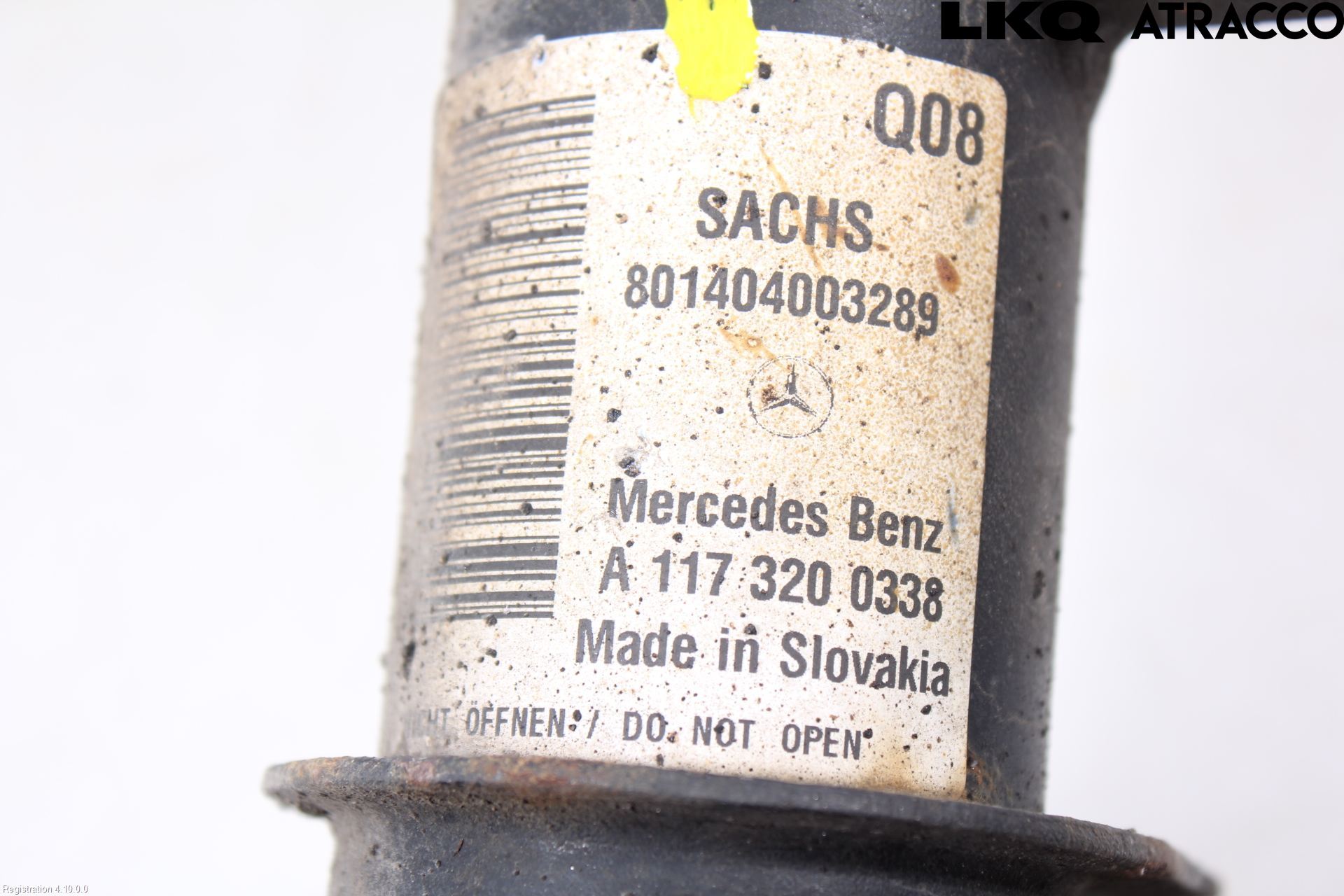 Mercedes-Benz MB A-KLASS (W176) 13-18 Fjäderben Fram Vänster