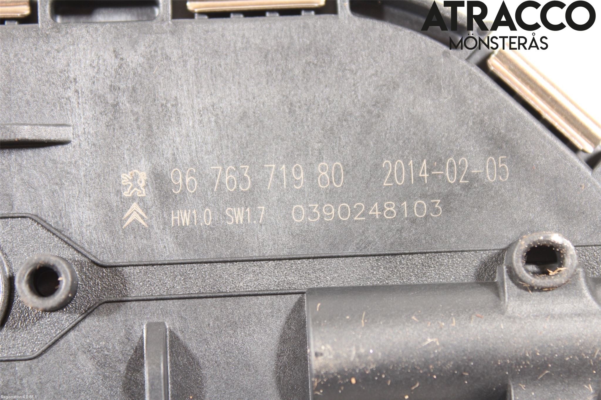 Citroen C4 GRAND PICASSO 14-18 Torkarmotor Vindruta