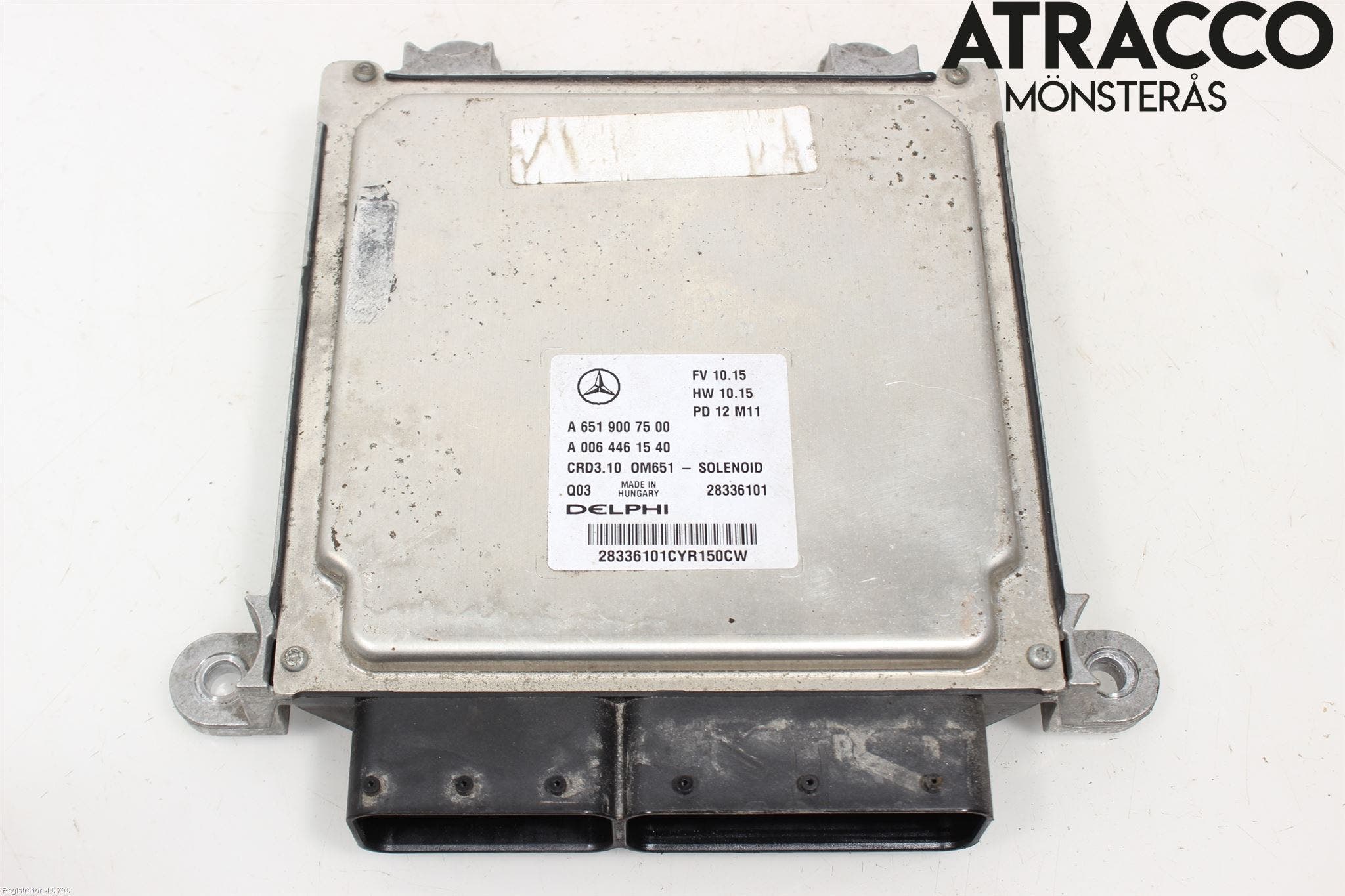 Mercedes-Benz MB C-KLASS (W204) 07-15 Styrenhet Insprut Bensin