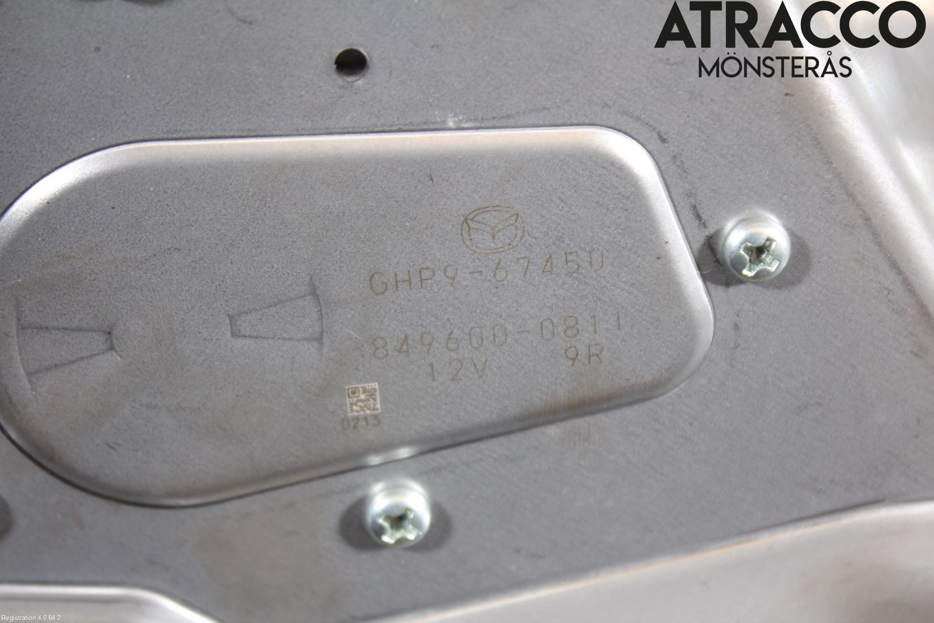 Mazda 6 13- Torkarmotor Baklucka