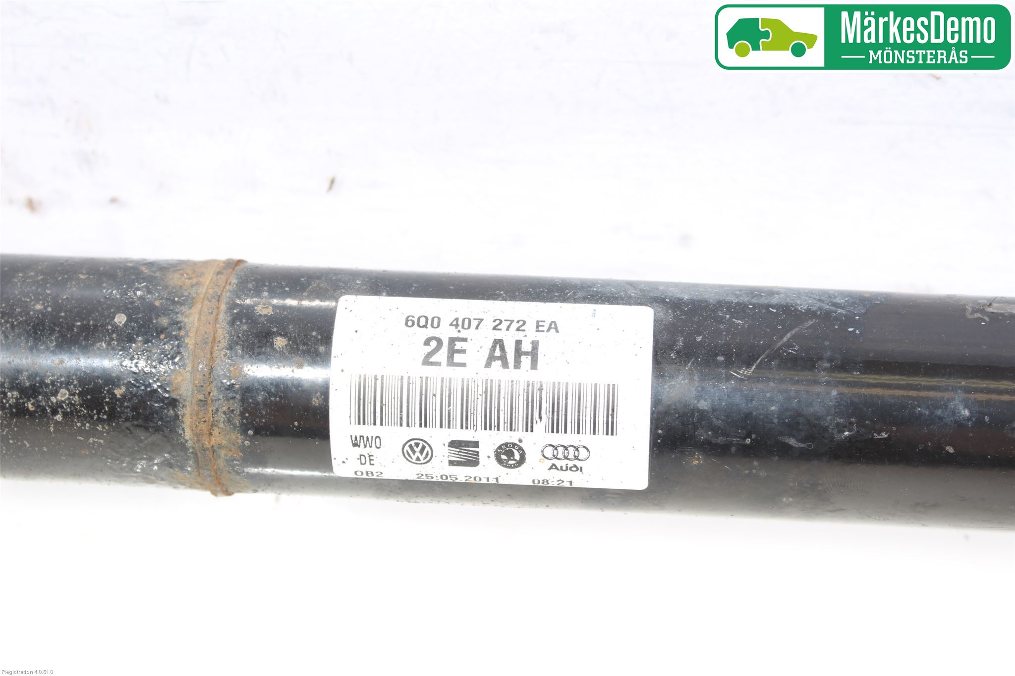 Skoda ROOMSTER Drivaxel Fram Höger