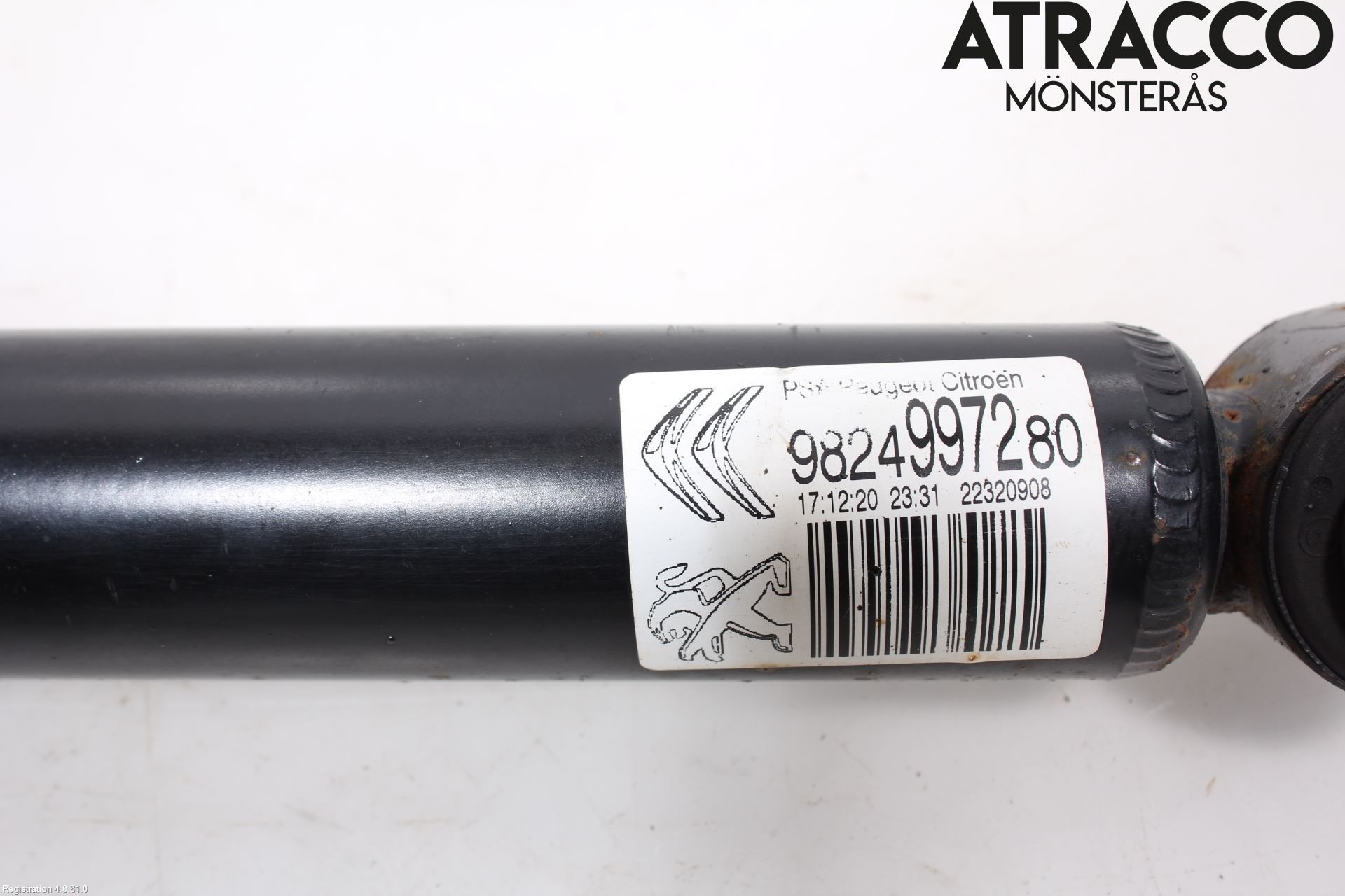 Citroen COTROEN C3 17-24 Stötdämpare Bak