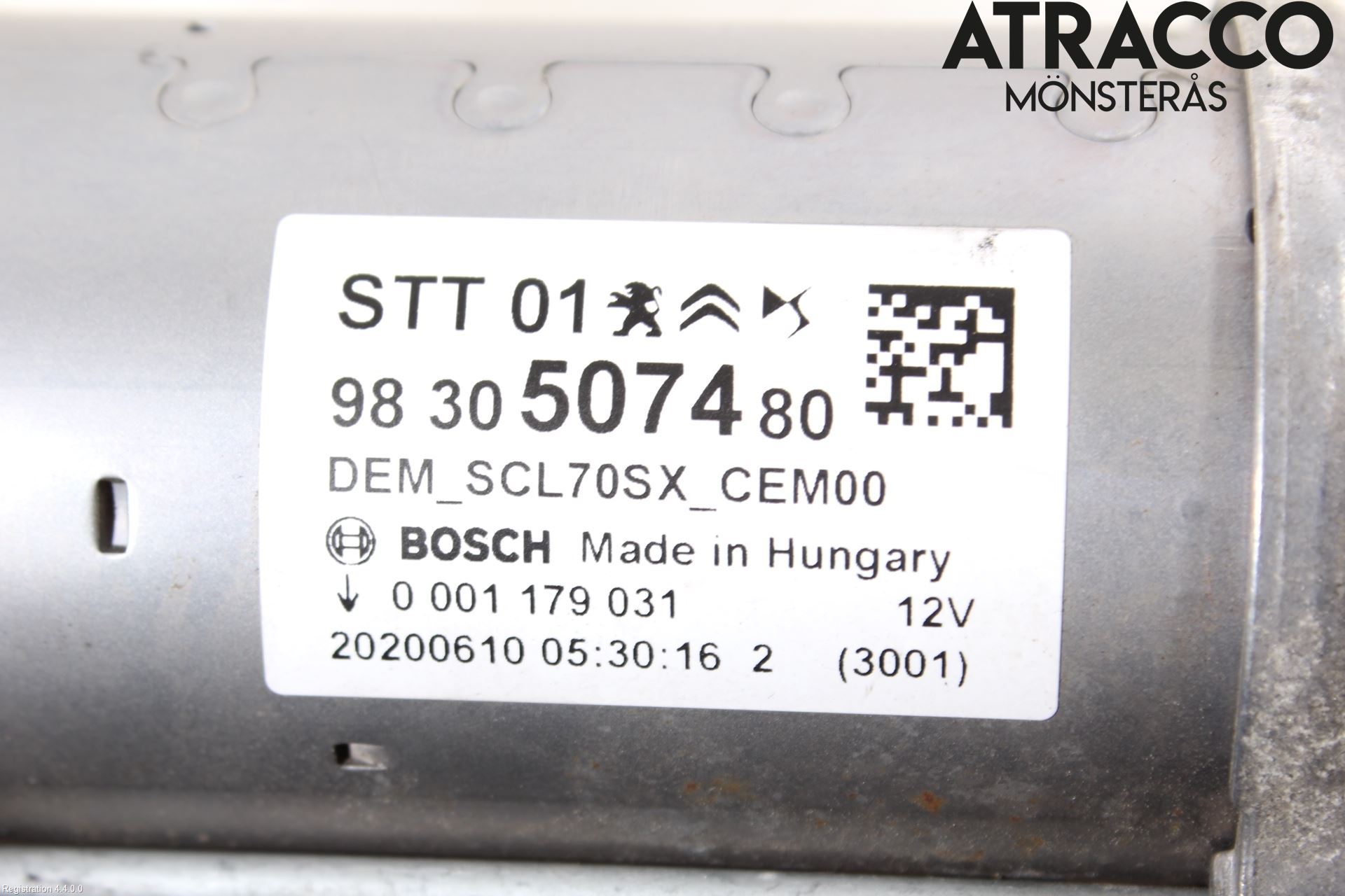 Citroen COTROEN C3 17-24 Startmotor