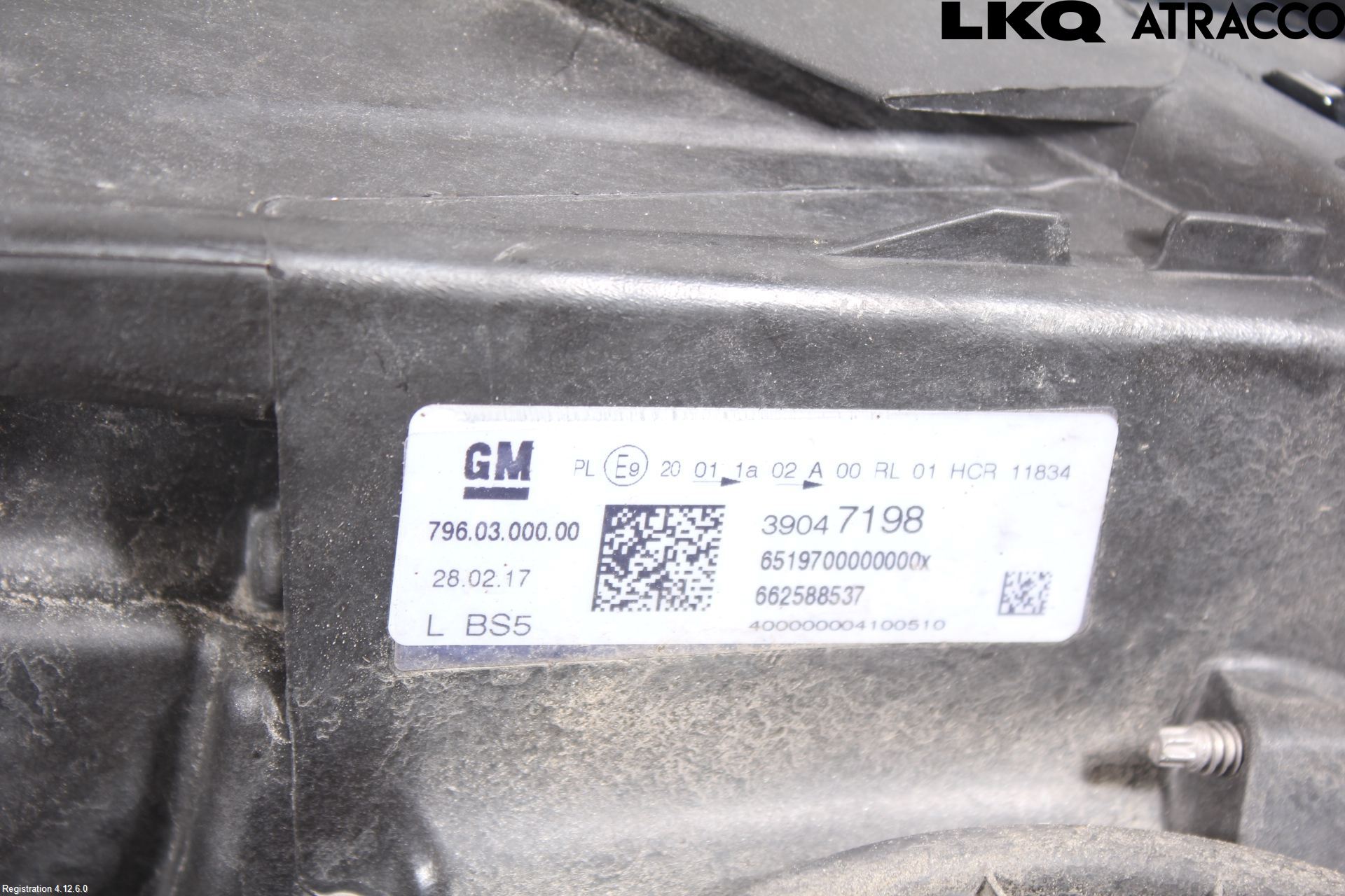 Opel ASTRA K 16-22 Strålkastare Vänster