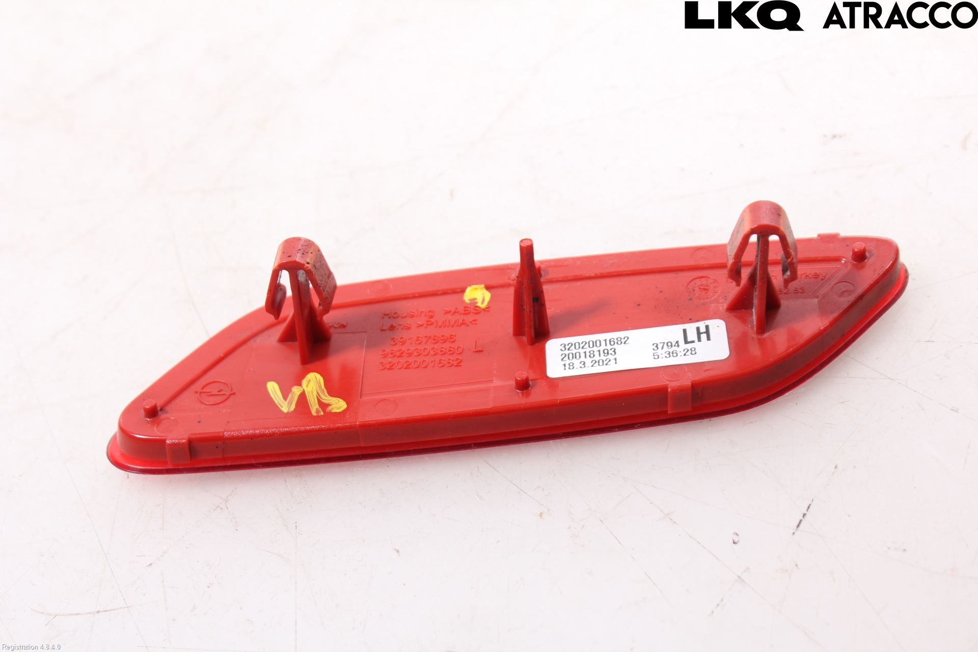 Opel CORSA F, CORSA-E 20- Dimljus/Reflex Bak