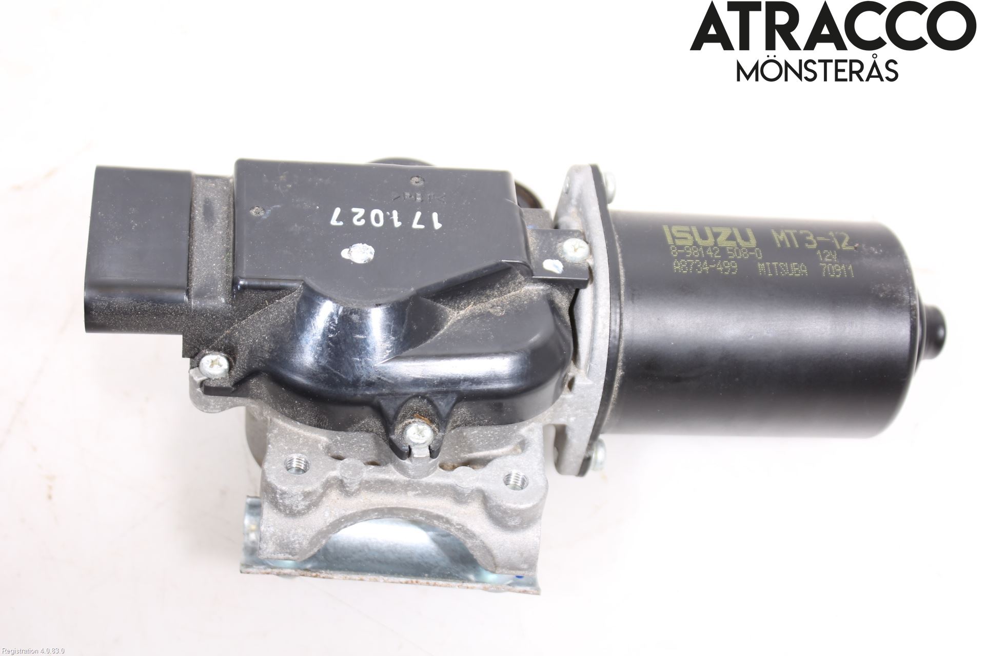 Isuzu D-MAX Torkarmotor Vindruta