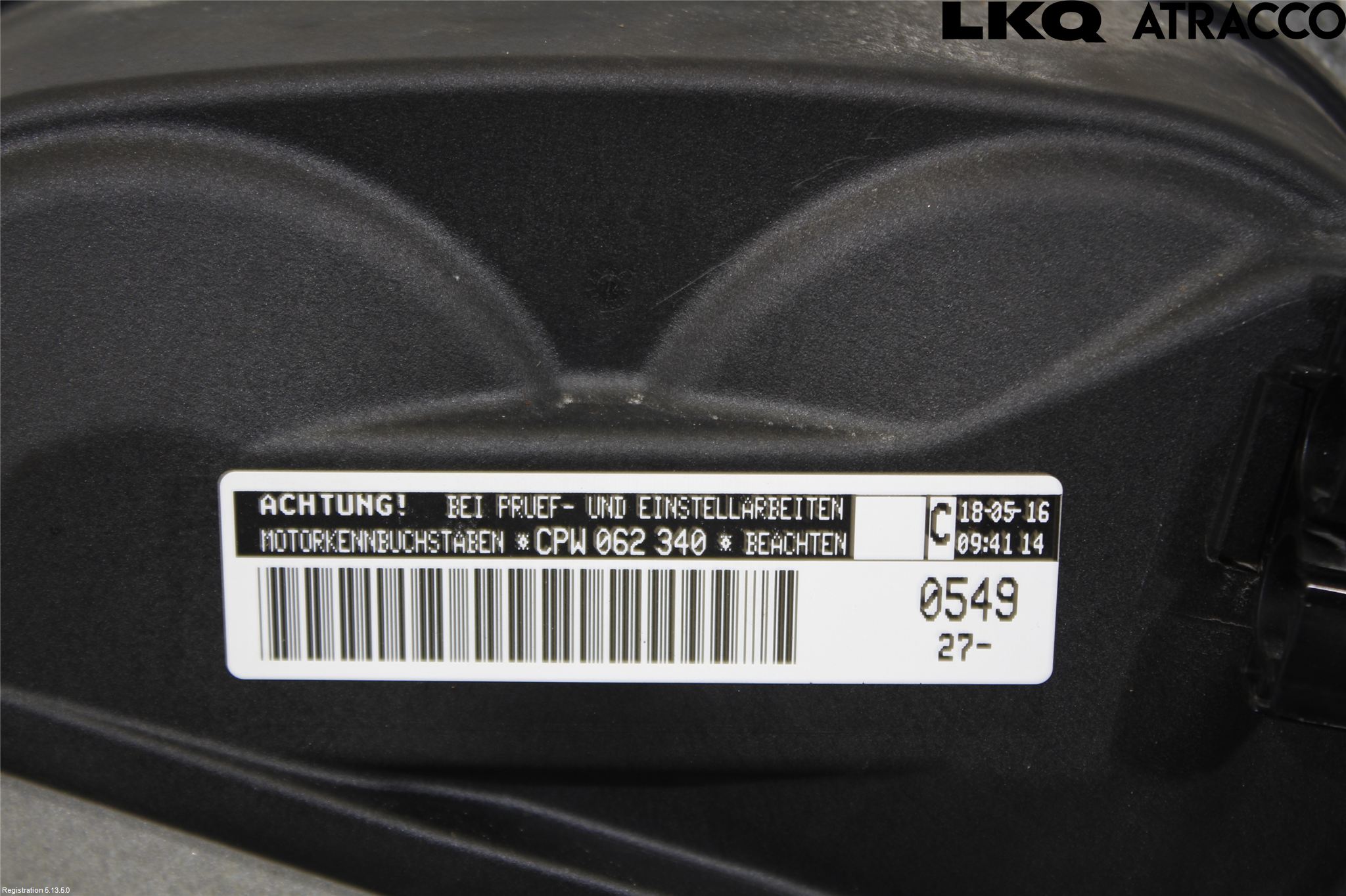 Volkswagen VW GOLF / E-GOLF VII 13-20 Motor Bensin