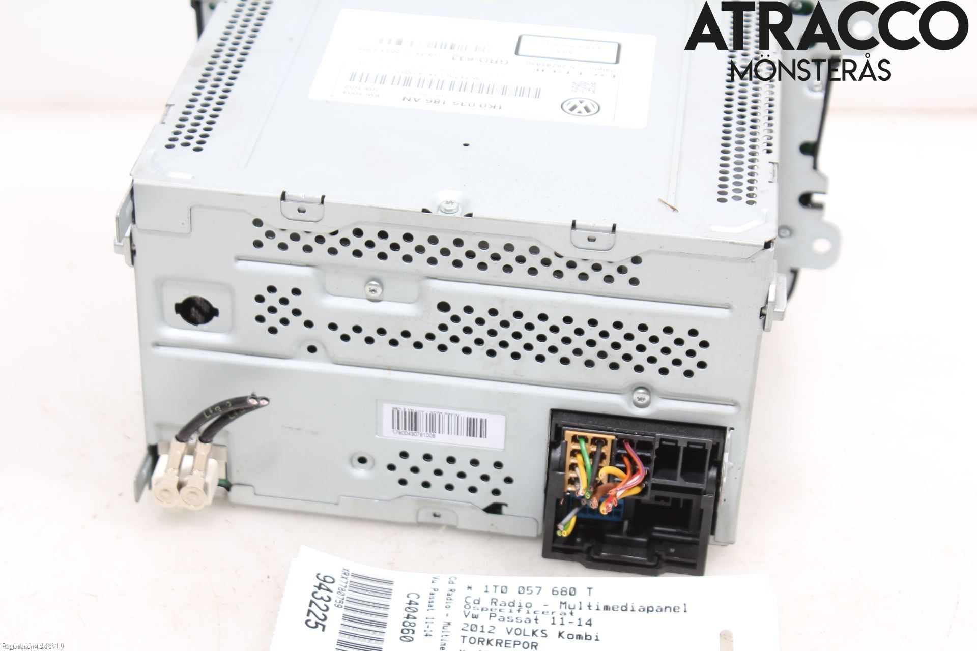 Volkswagen VW PASSAT 11-14 Cd Radio - Multimediapanel