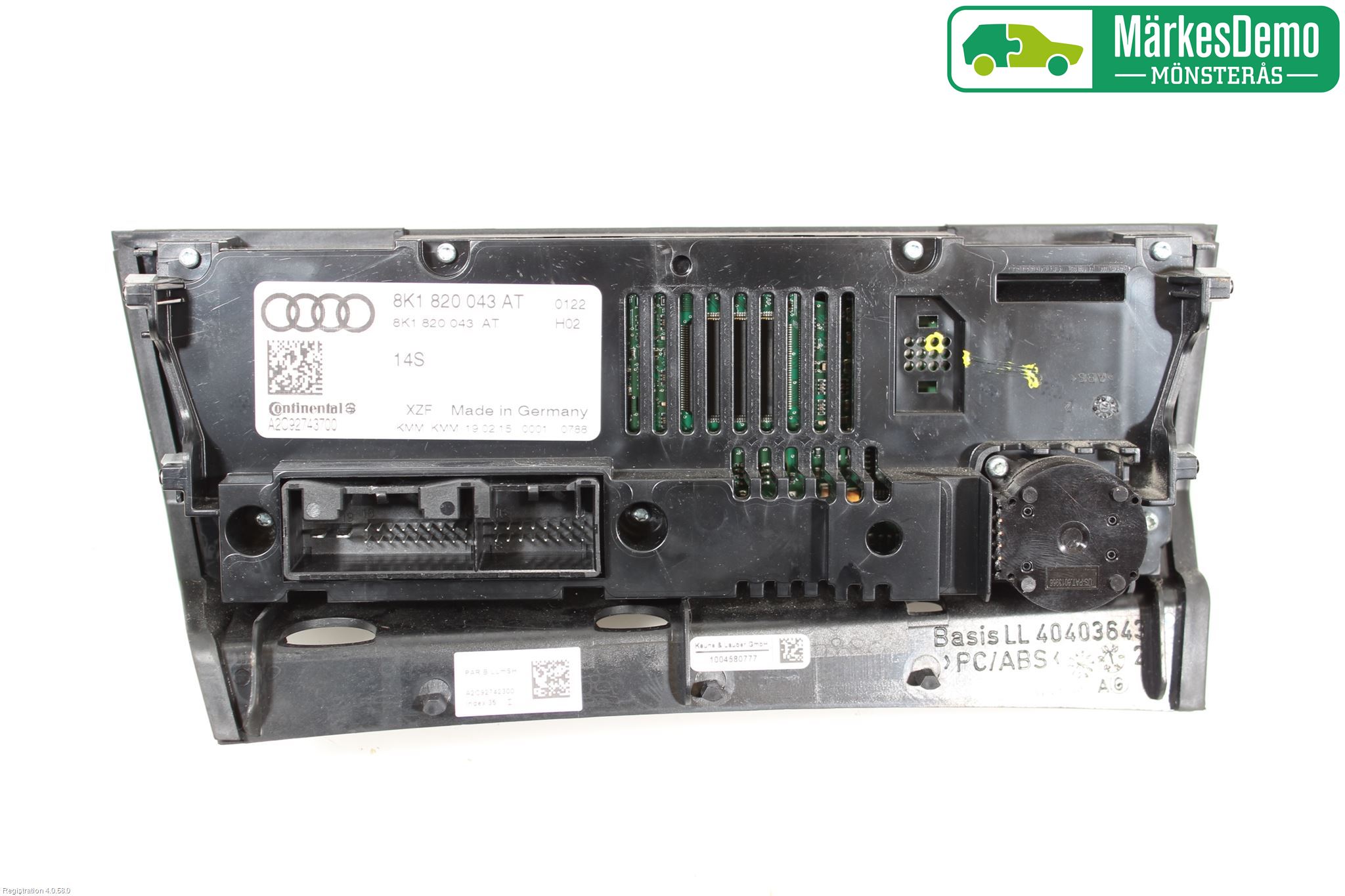 Audi A4 12-15 Ac Styrenhet Ac Manöveren