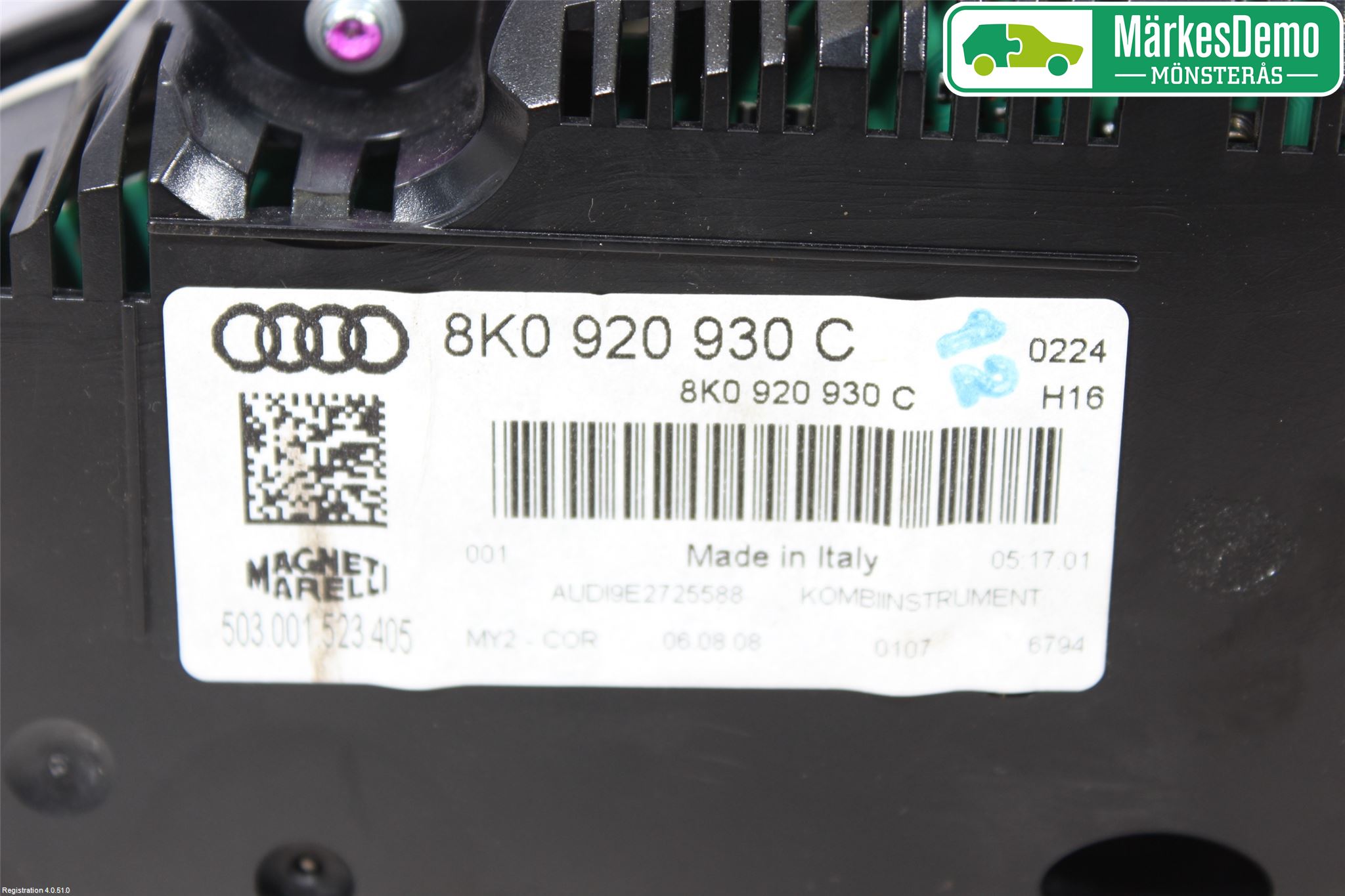 Audi A4/S4 08-11 Instrument Komb