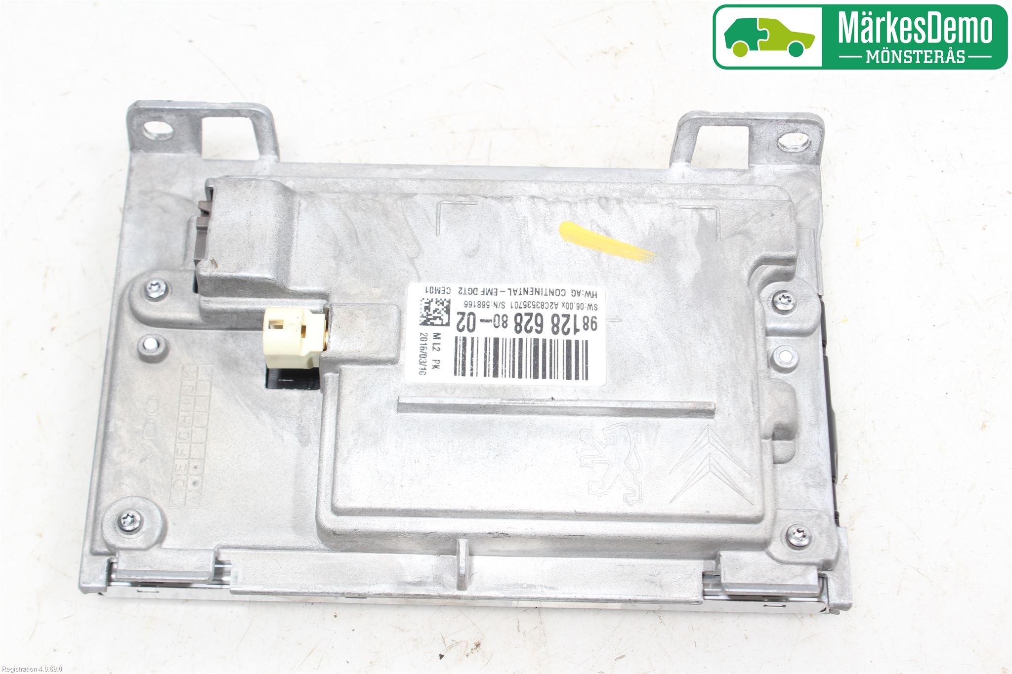 Peugeot 2008 13-20 Multifunktionsdisplay