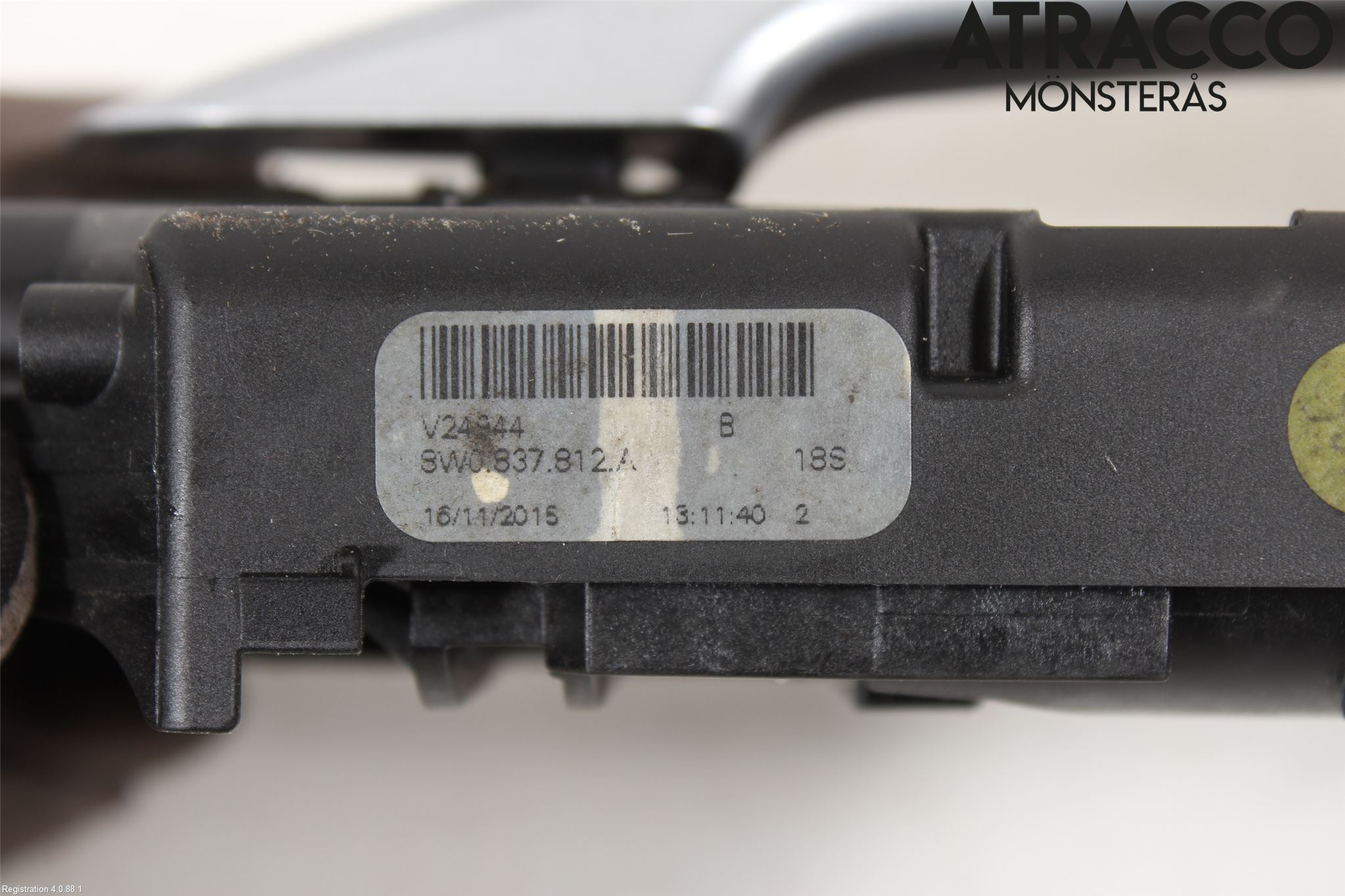 Audi A4/S4 B9 16-19 Dörrhandtag Yttre Hö