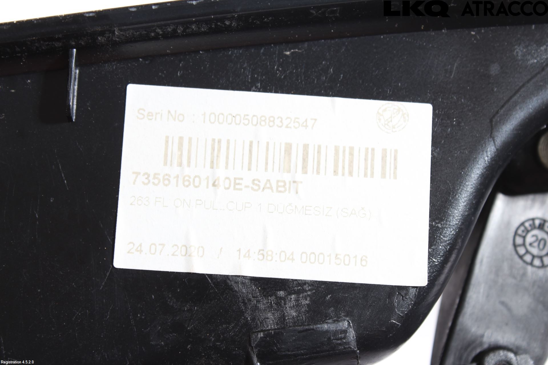 Fiat DOBLO CARGO Strömställare Elhiss