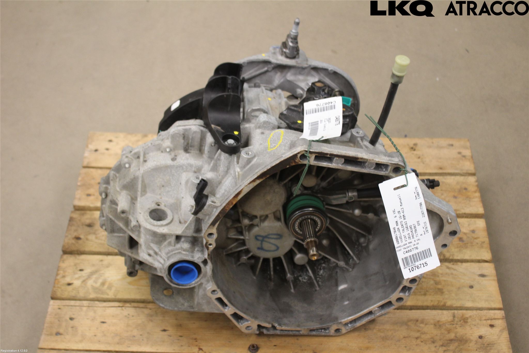 Fiat TALENTO 16- Växellåda Man 6 Vxl