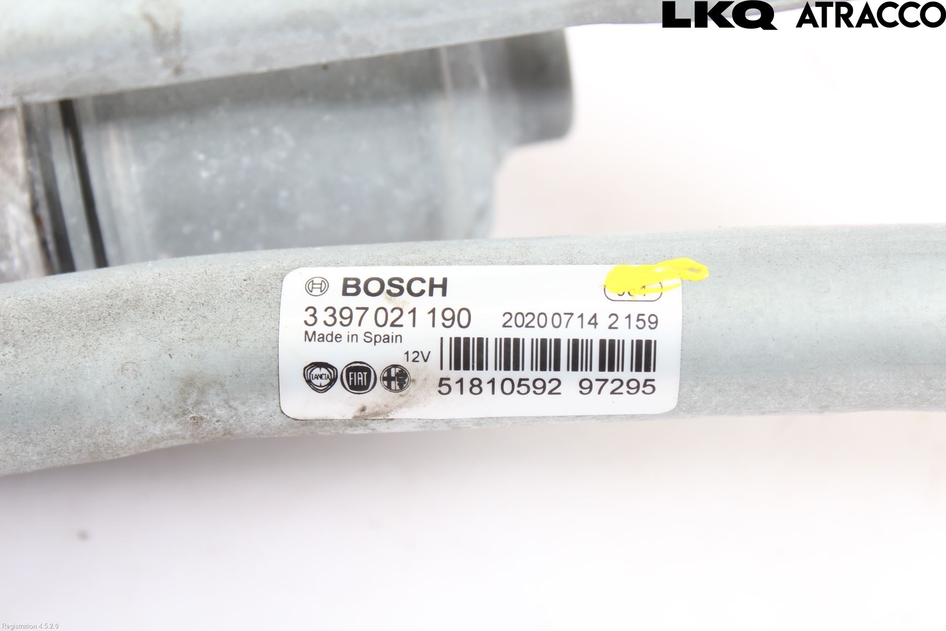 Fiat DOBLO CARGO Torkarmekanism Vindruta