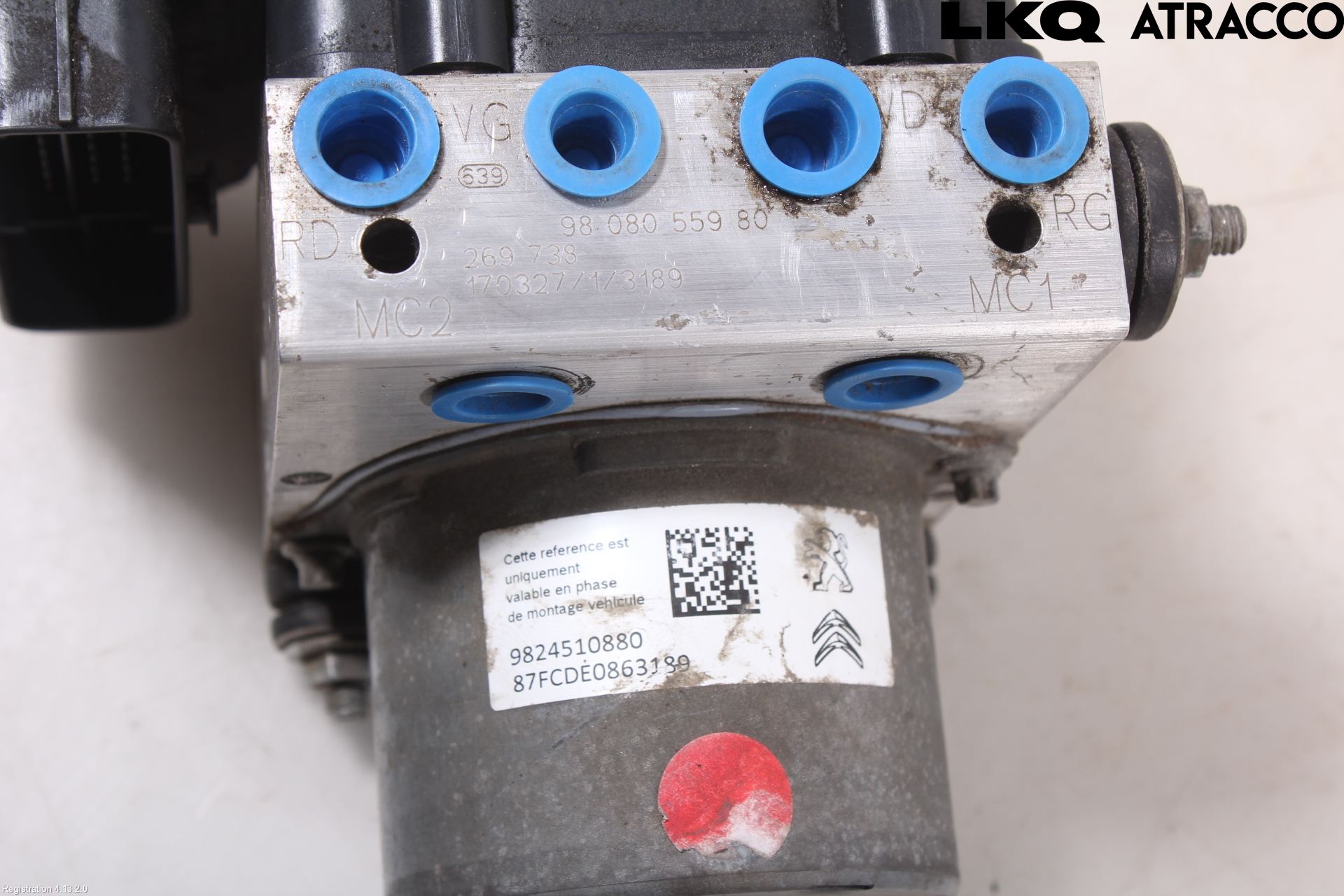 Peugeot EXPERT/E-EXPERT 17- Abs Hydraulaggregat