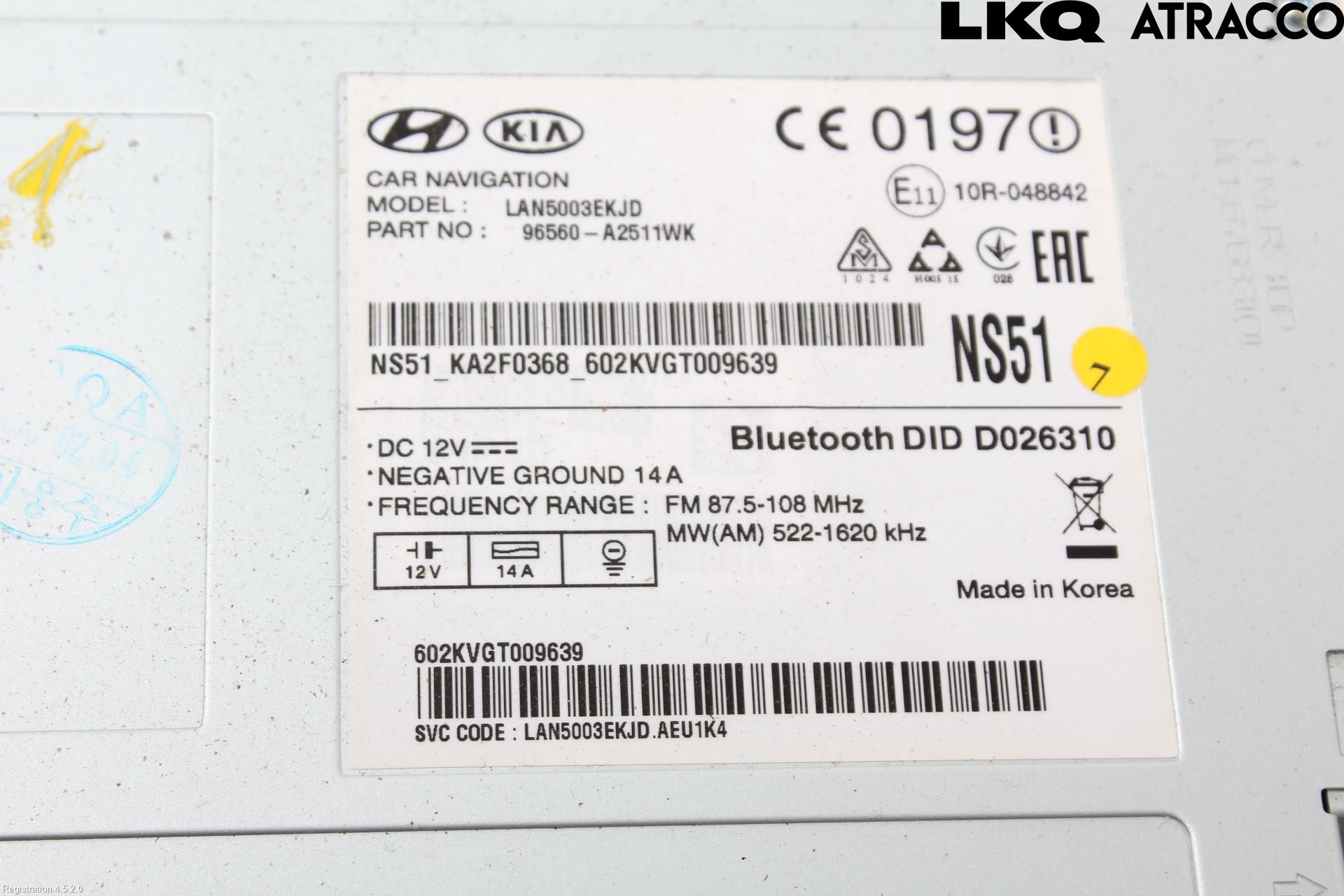 Kia CEED 12-18 Cd Radio - Multimediapanel