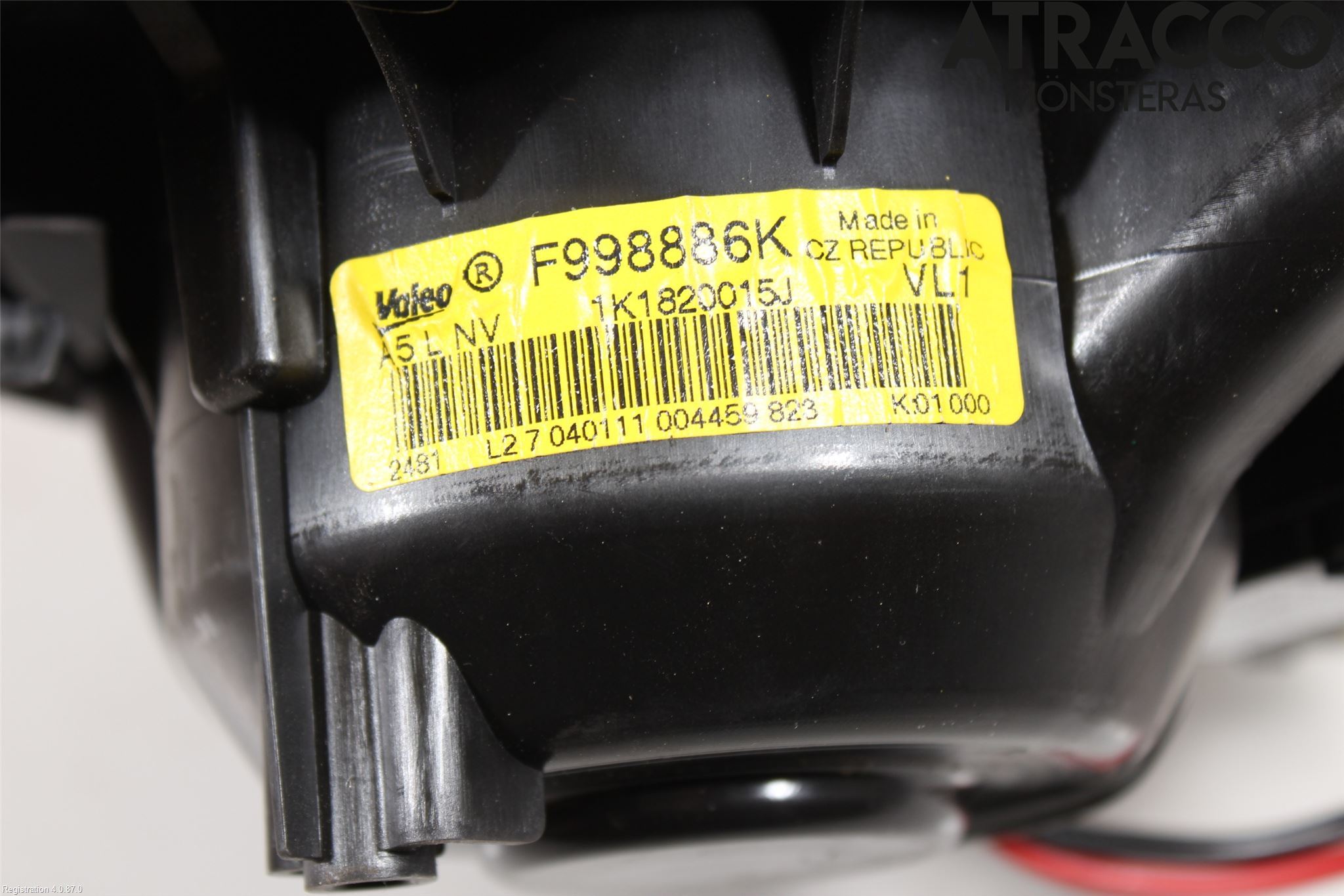 Volkswagen VW TOURAN 10-15 Värmefläkt