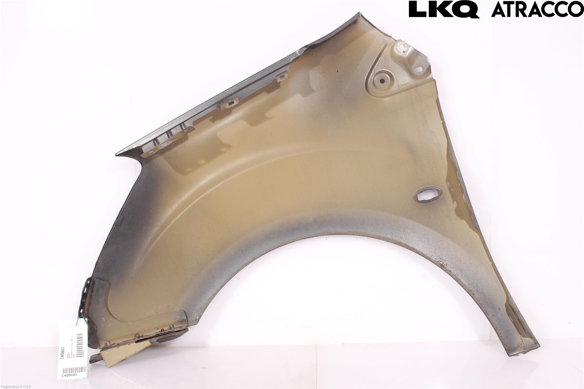 Peugeot PARTNER 08-15 Skärm Fram Höger