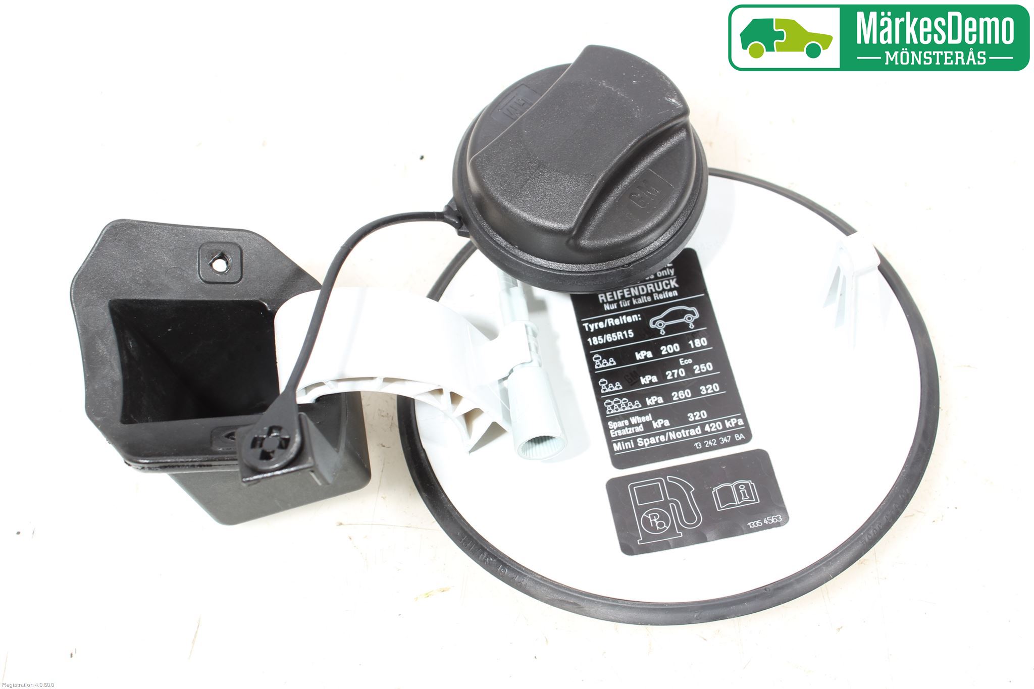 Opel CORSA D 07-14 Tanklucka