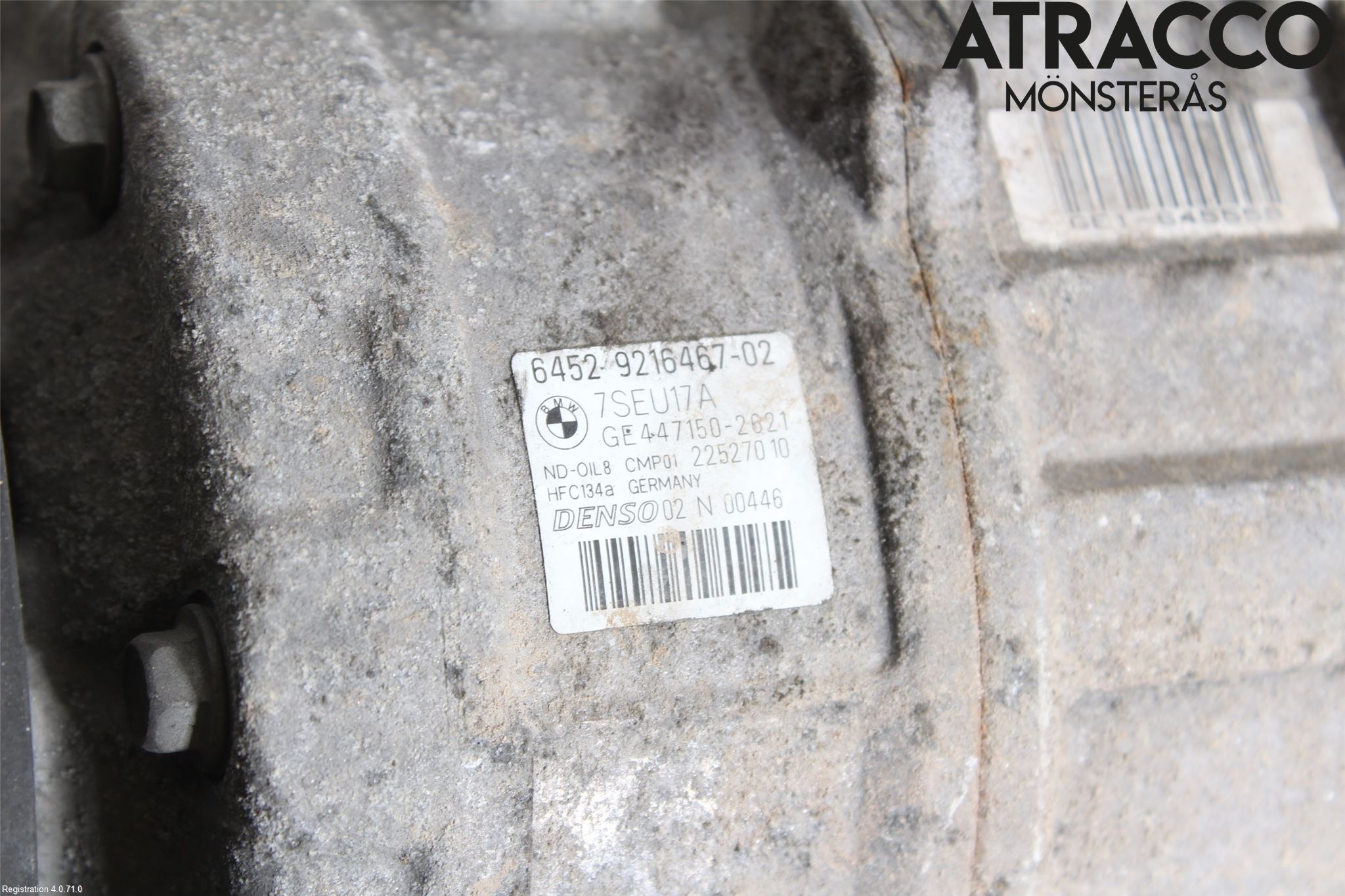 BMW X3 F25 10-17 Ac Kompressor