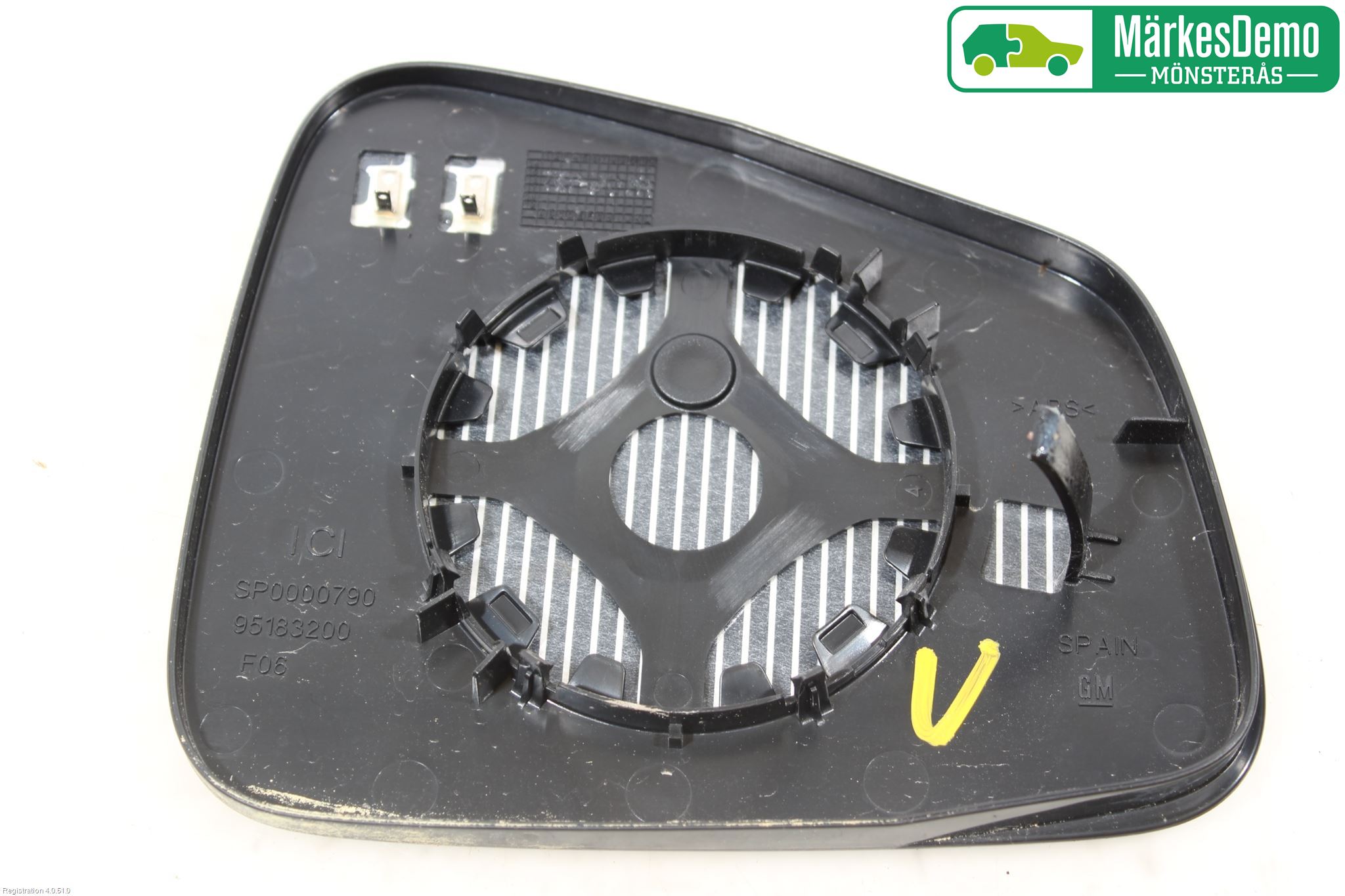 Opel MOKKA 13-20 Spegelglas Vä