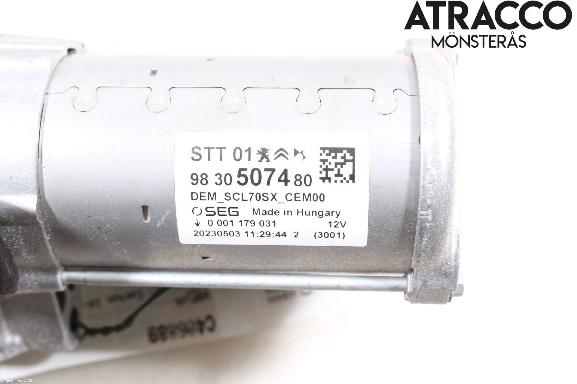 Citroen C4/E-C4 C4X/E-C4X III 21- Startmotor