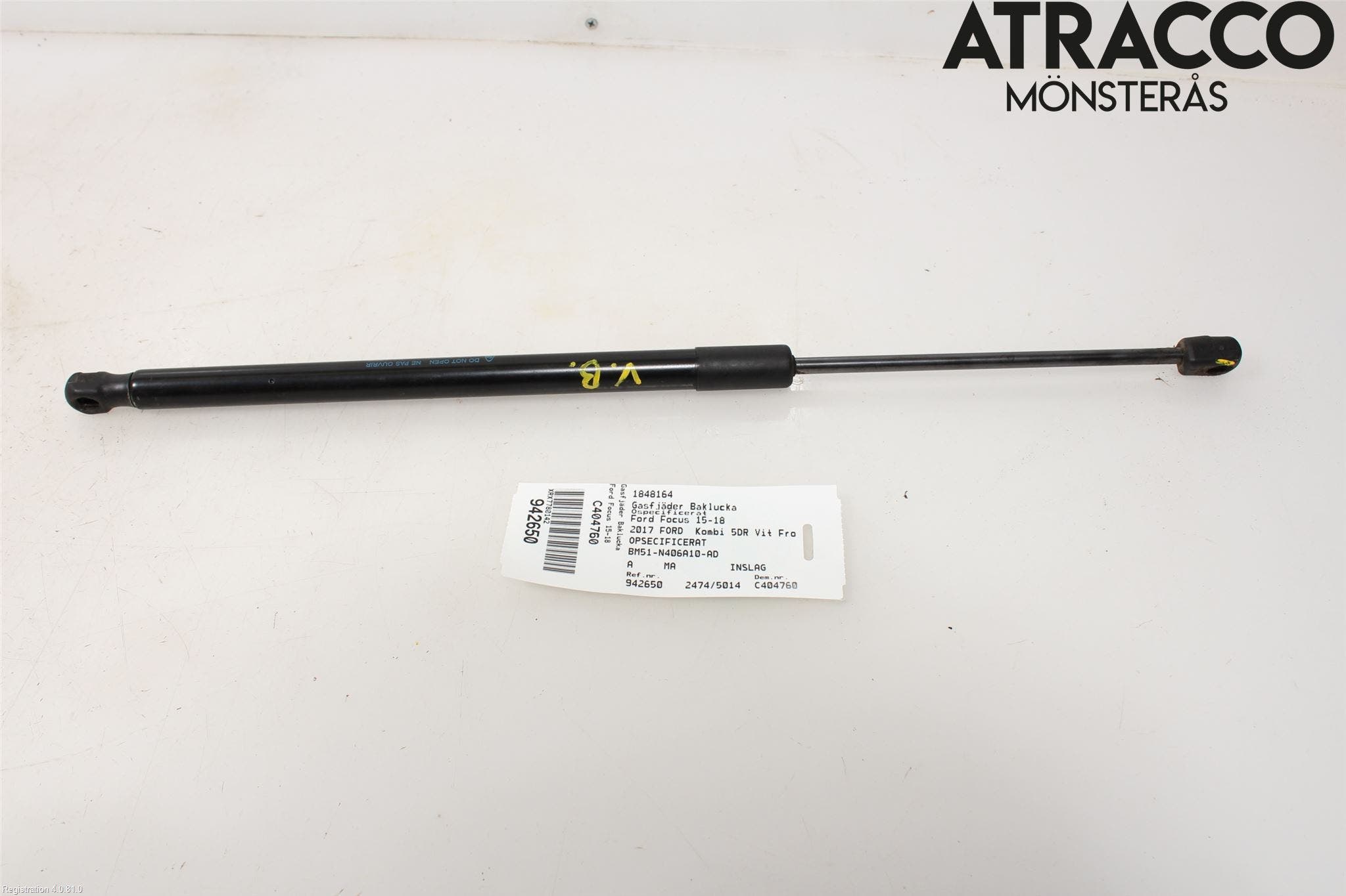 Ford FOCUS 15-18 Gasfjäder Baklucka