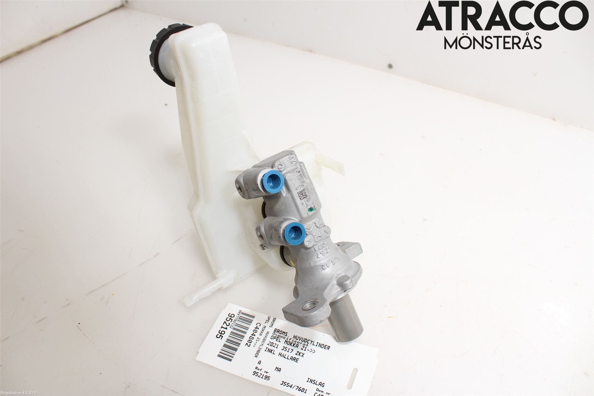 Opel MOKKA 21- Broms Huvudcylinder