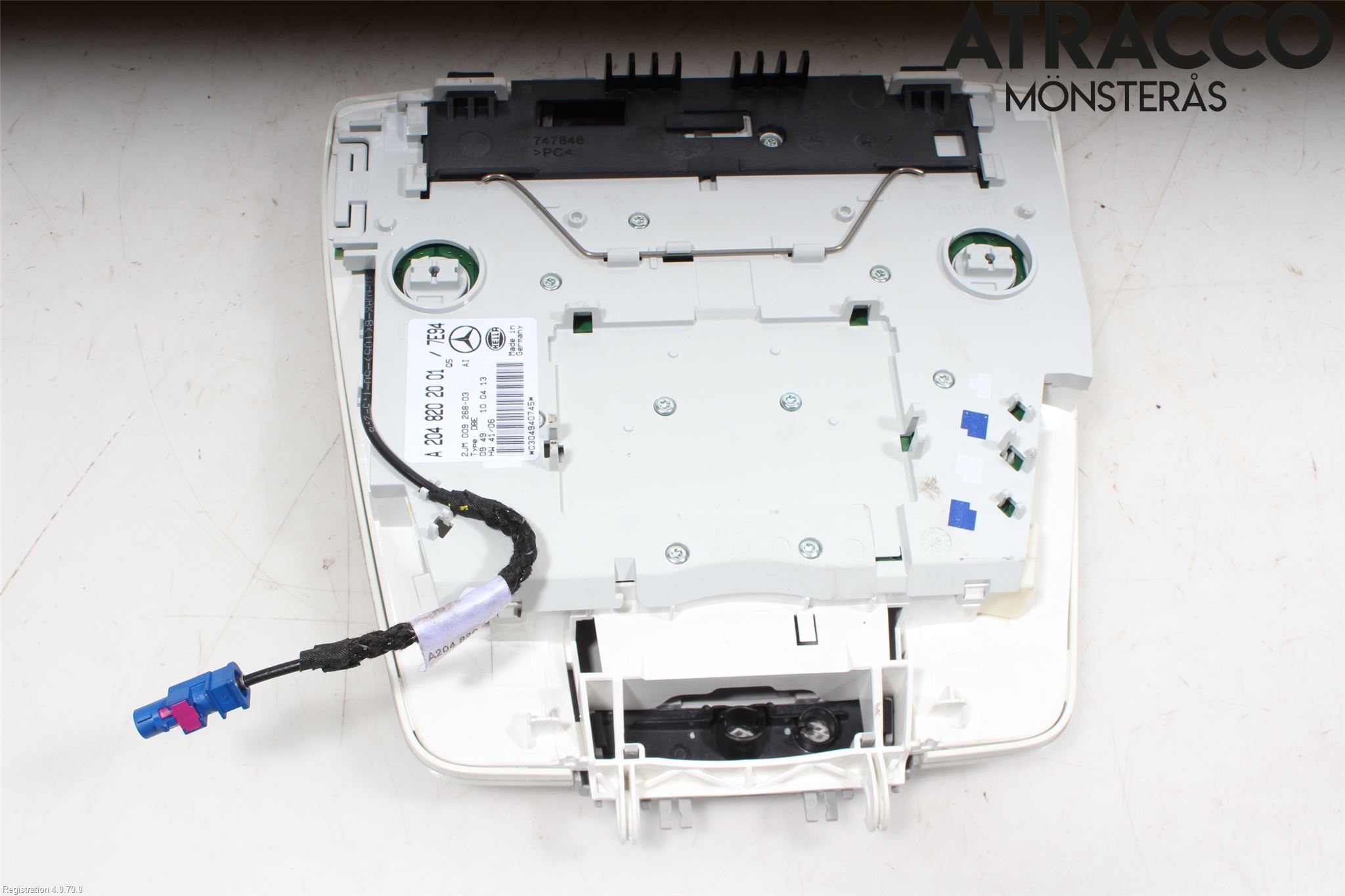Mercedes-Benz MB C-KLASS (W204) 07-15 Innerbelysning