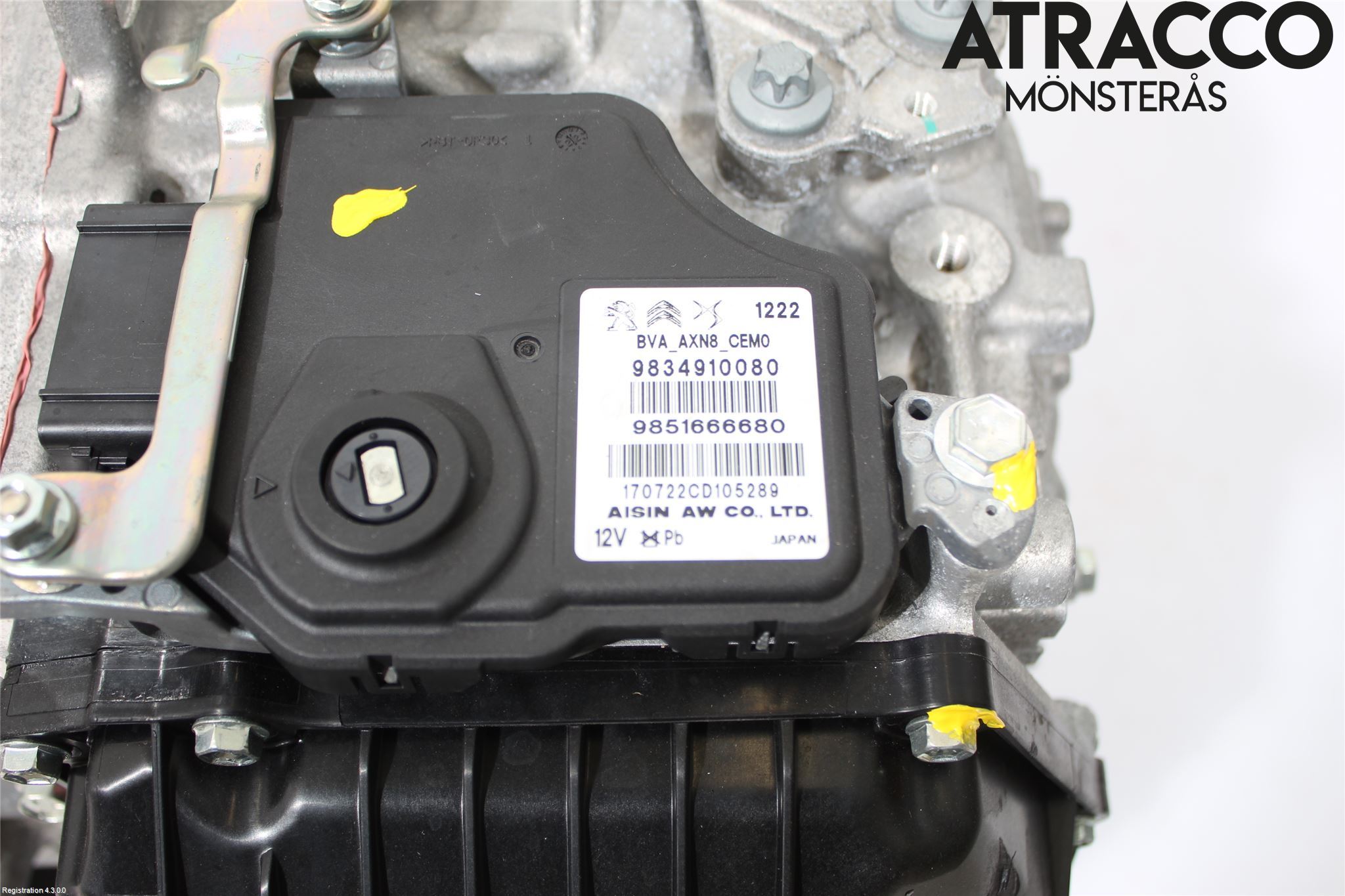 Citroen C4/E-C4 C4X/E-C4X III 21- Växellåda Automat