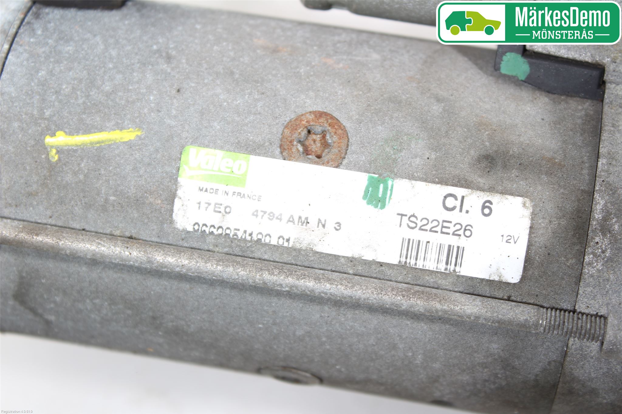 Citroen BERLINGO 08-18 Startmotor Diesel