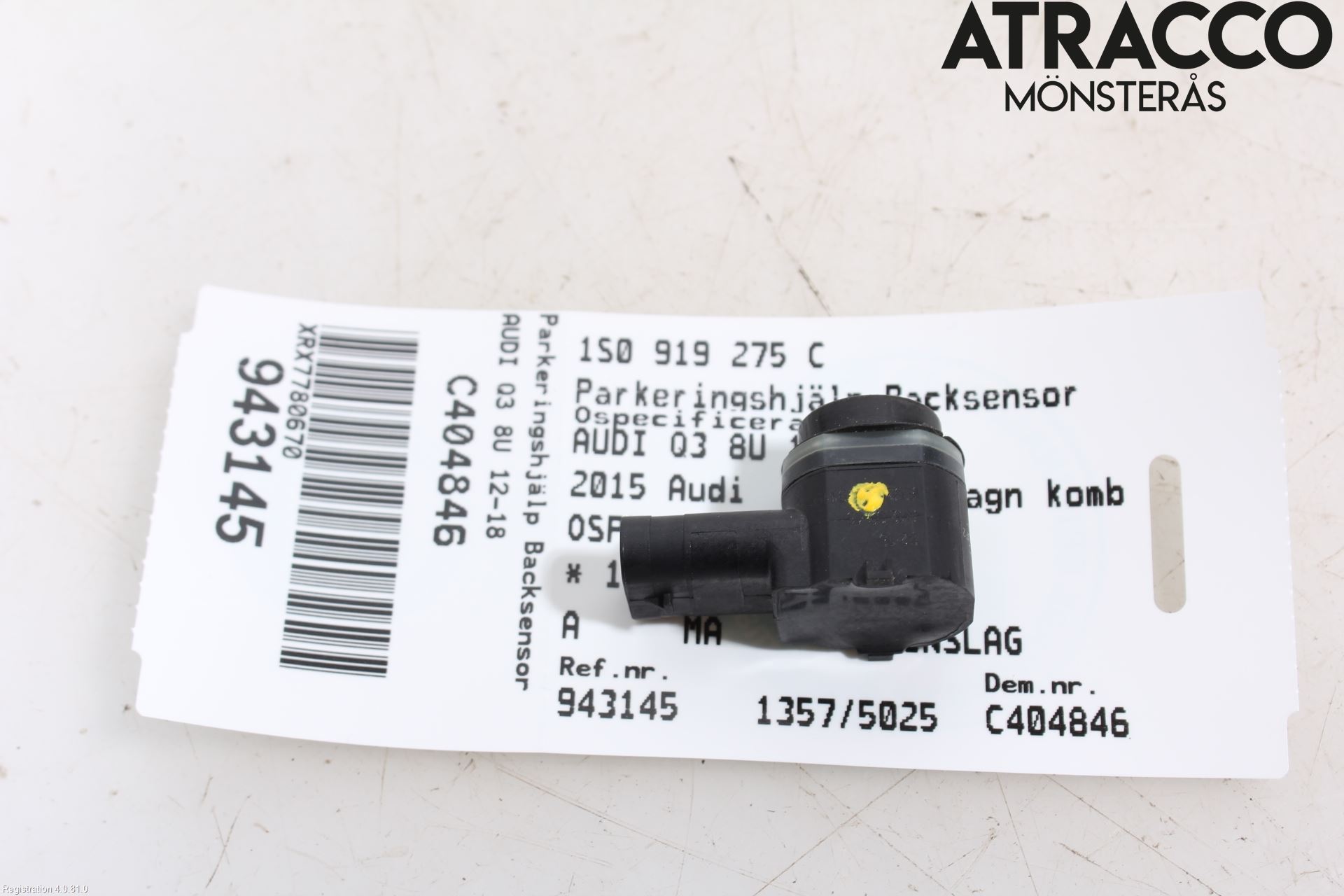 Audi Q3 8U 12-18 Parkeringshjälp Backsensor