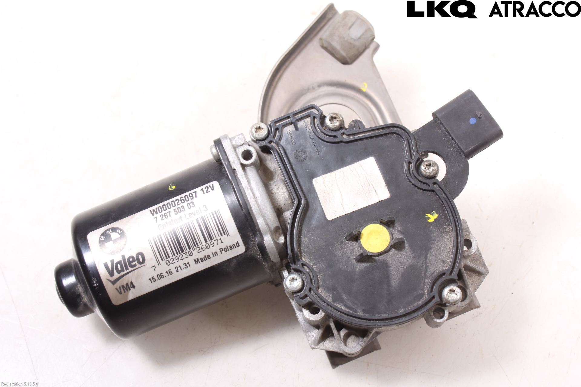 BMW 4 F32/F33/F82/F83 13-20 Torkarmotor Vindruta