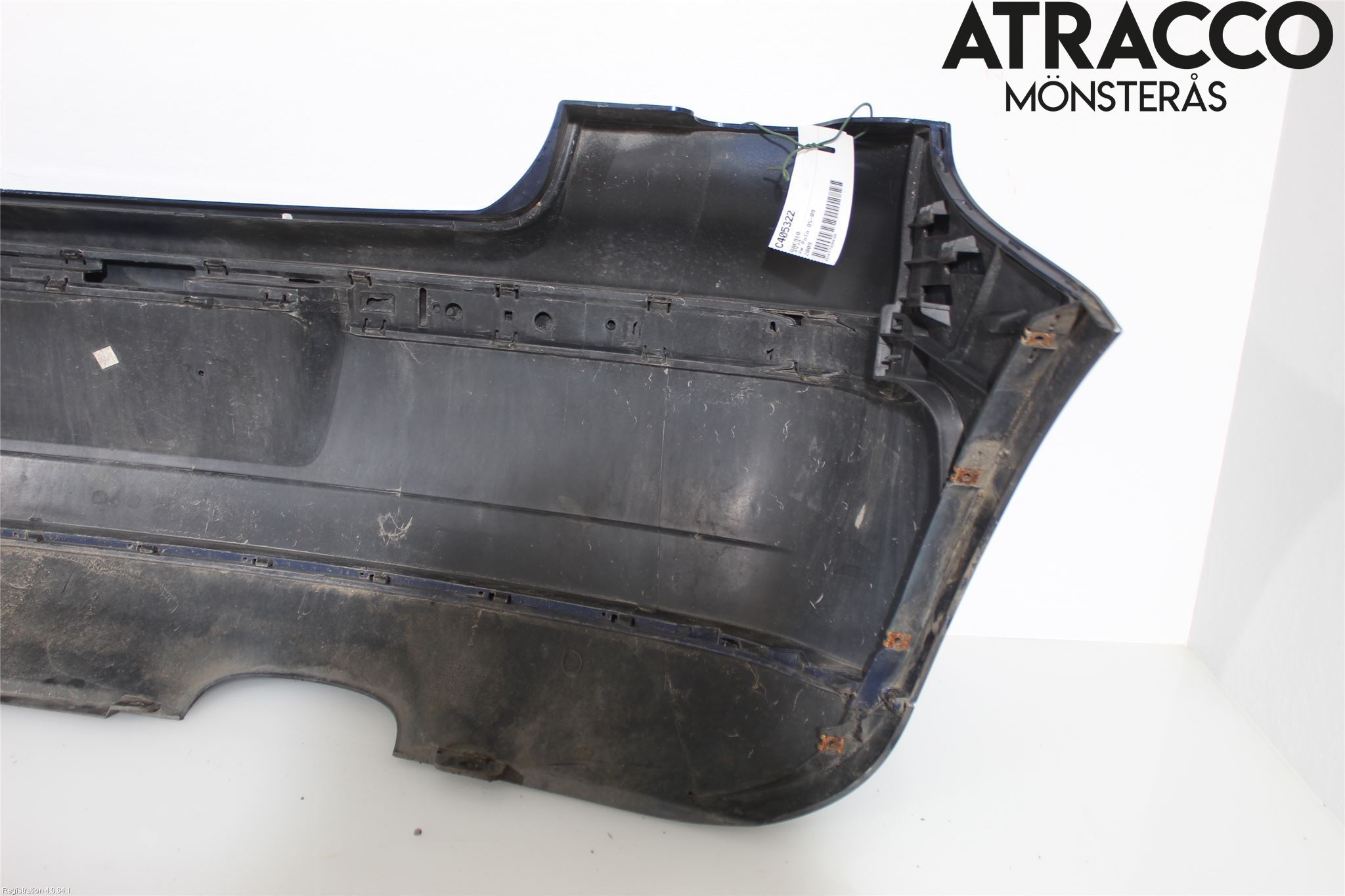 Volkswagen VW POLO 05-09 Stötfångarbeklädnad Bak
