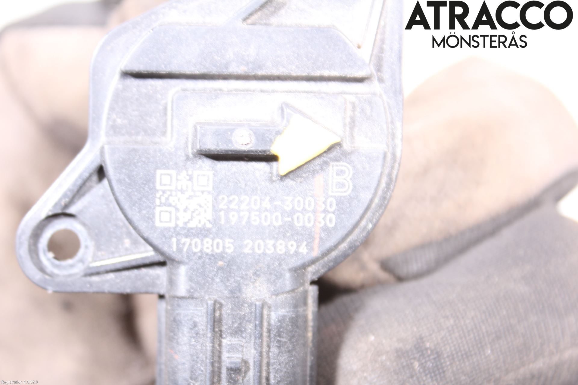 Toyota LANDCRUISER J150 10-23 Injluftmassamätare
