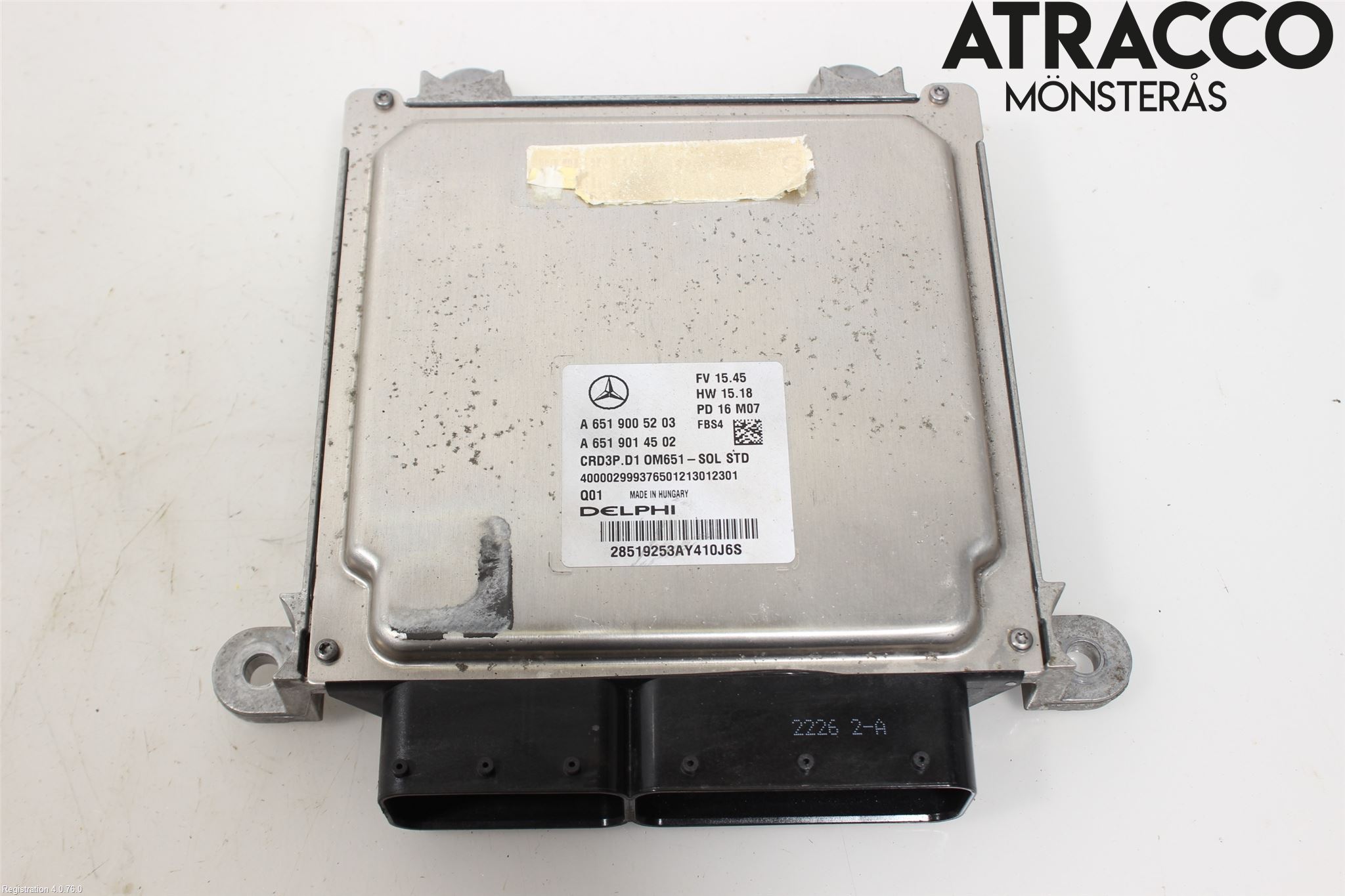 Mercedes-Benz MB C-KLASS (W205) 14-21 Styrenhet Insprut Bensin