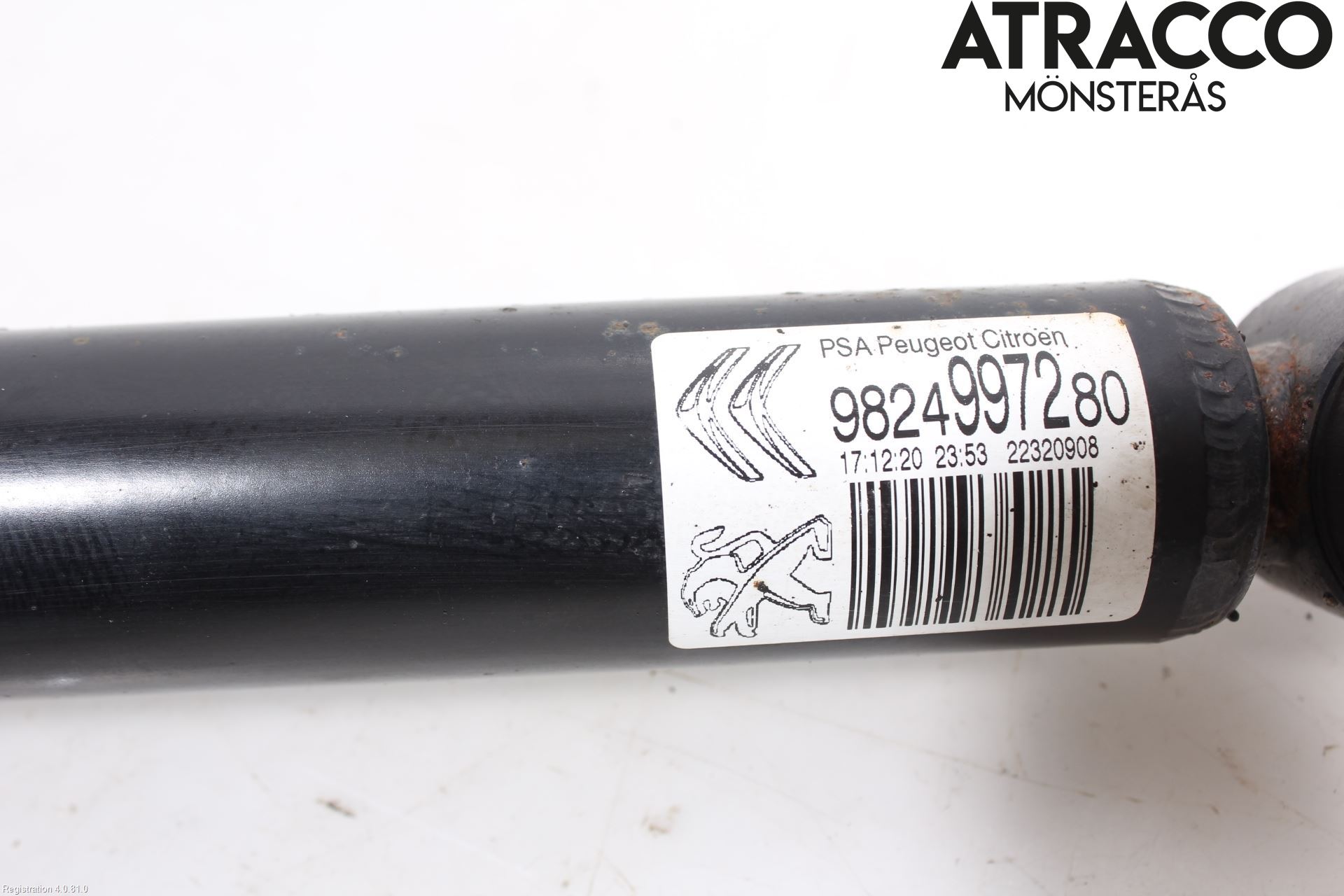 Citroen COTROEN C3 17-24 Stötdämpare Bak