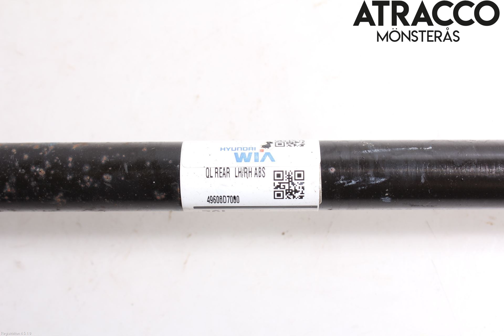 Kia SPORTAGE (QL) 16-21 Drivaxel Bak Vänster