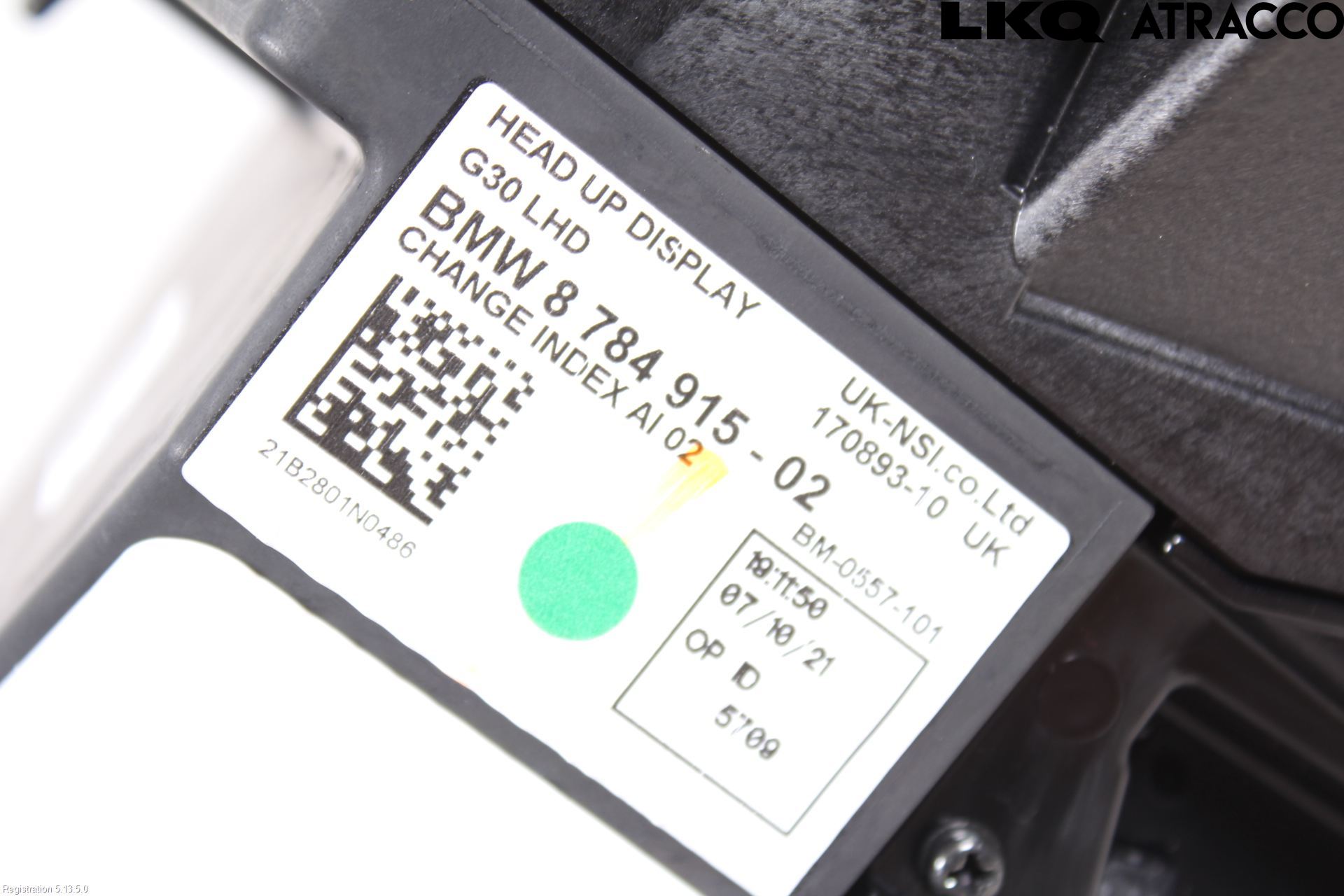 BMW 5 G30/G31/F90 17-23 Instrument Komb
